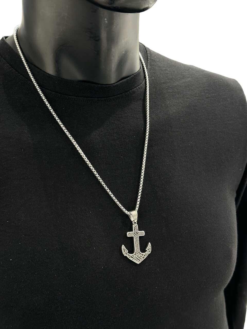 Wholesaler ÉLINE L'ATELIER - Men's stainless steel pendant