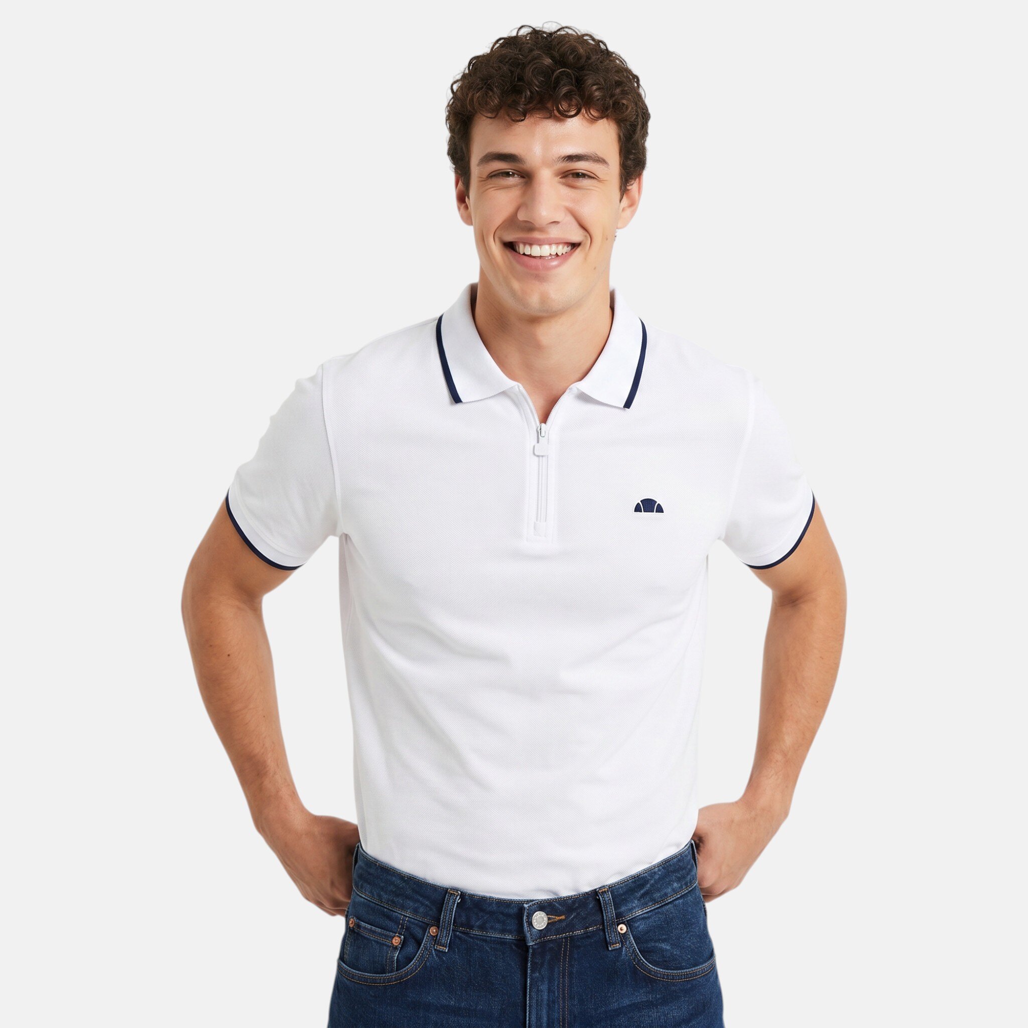 Grossista Ellesse - Polo a maniche corte Ellesse per uomo, taglie dalla S alla XXL
