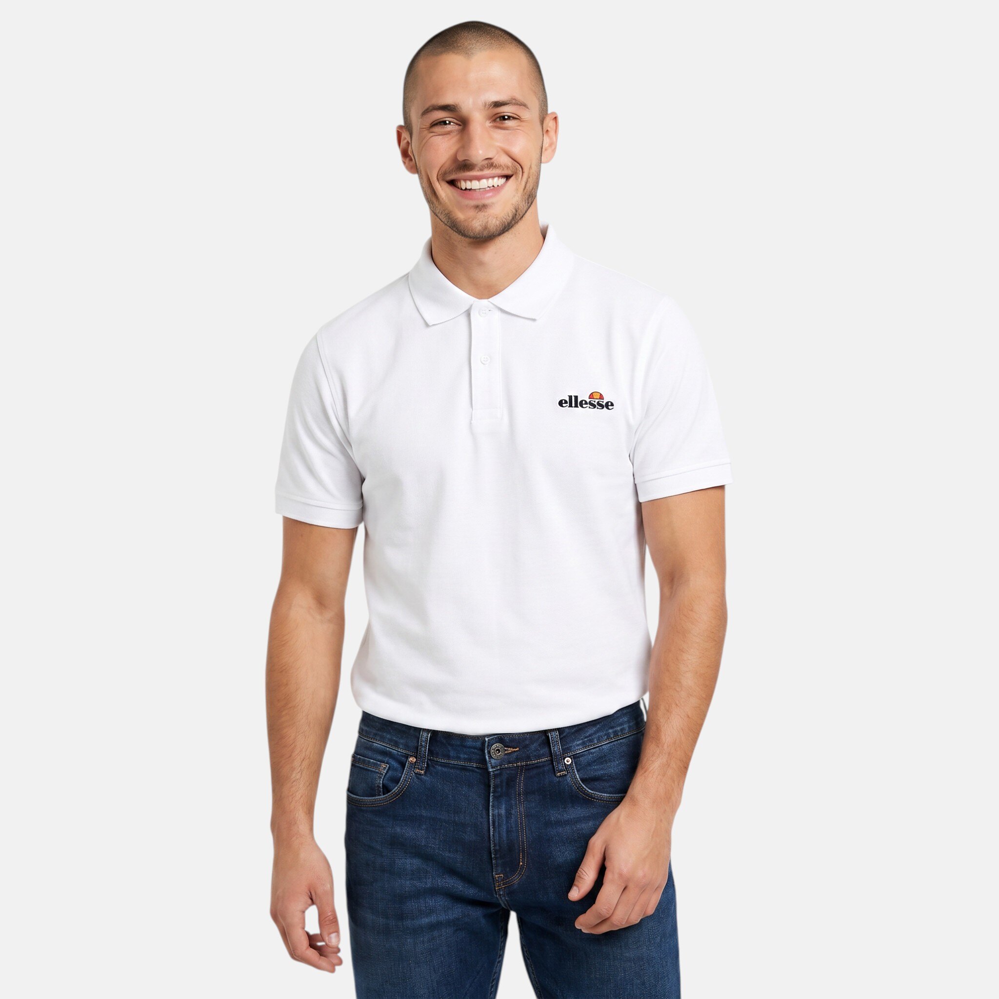 Grossista Ellesse - Polo a maniche corte Ellesse per uomo, taglie dalla S alla XXL