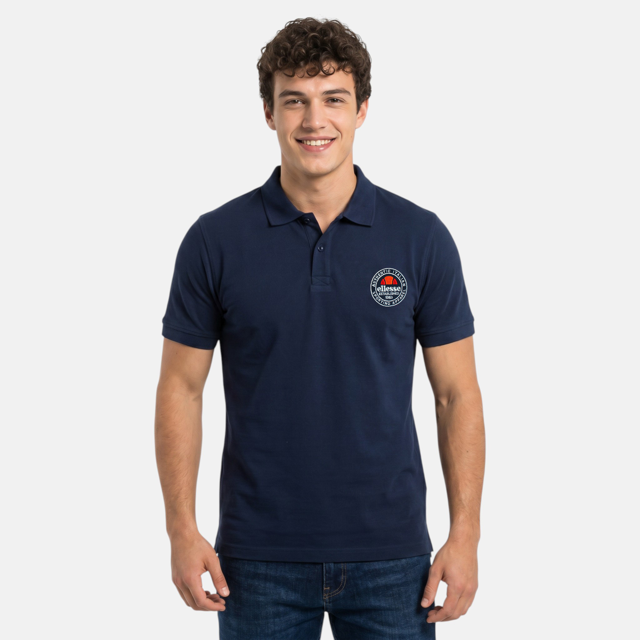 Grossista Ellesse - Polo a maniche corte Ellesse per uomo, taglie dalla S alla XXL