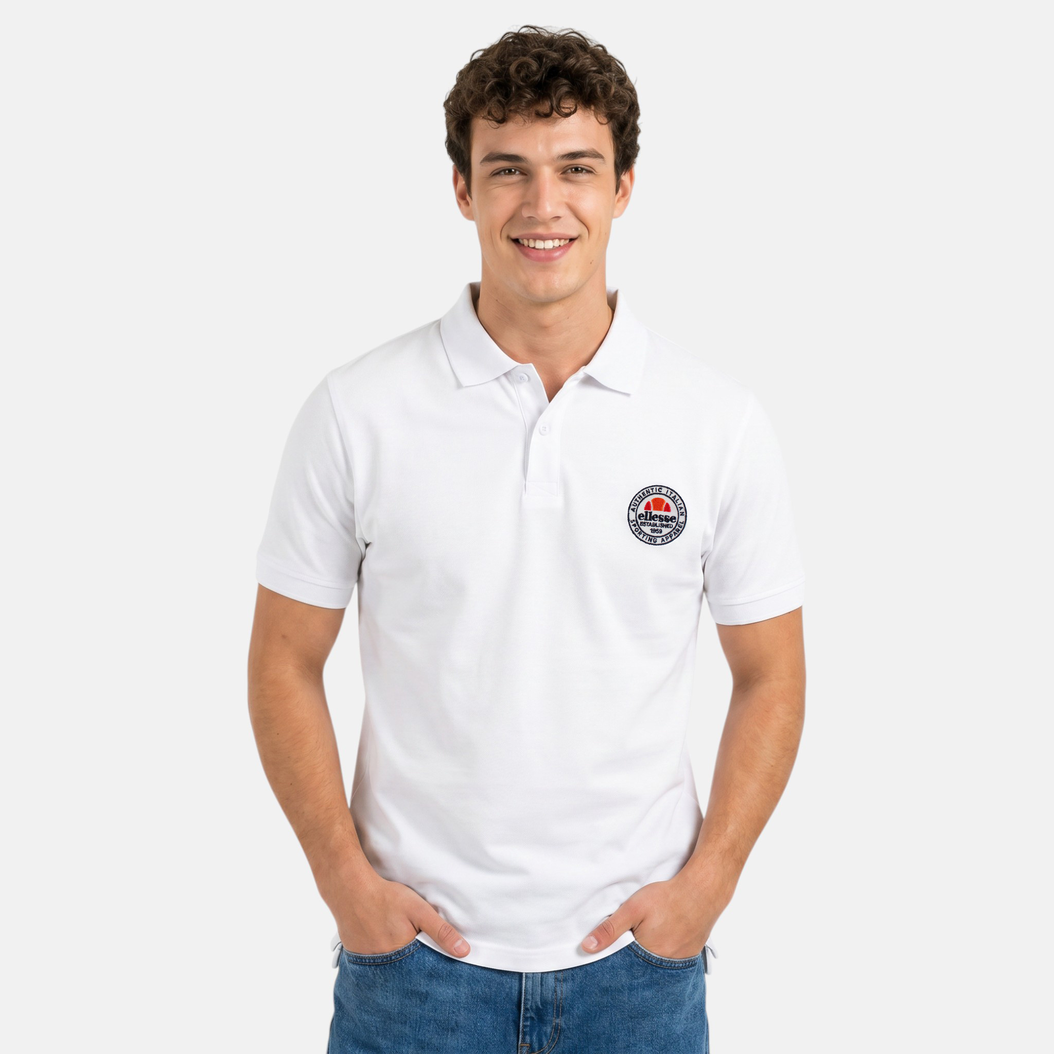 Grossista Ellesse - Polo a maniche corte Ellesse per uomo, taglie dalla S alla XXL