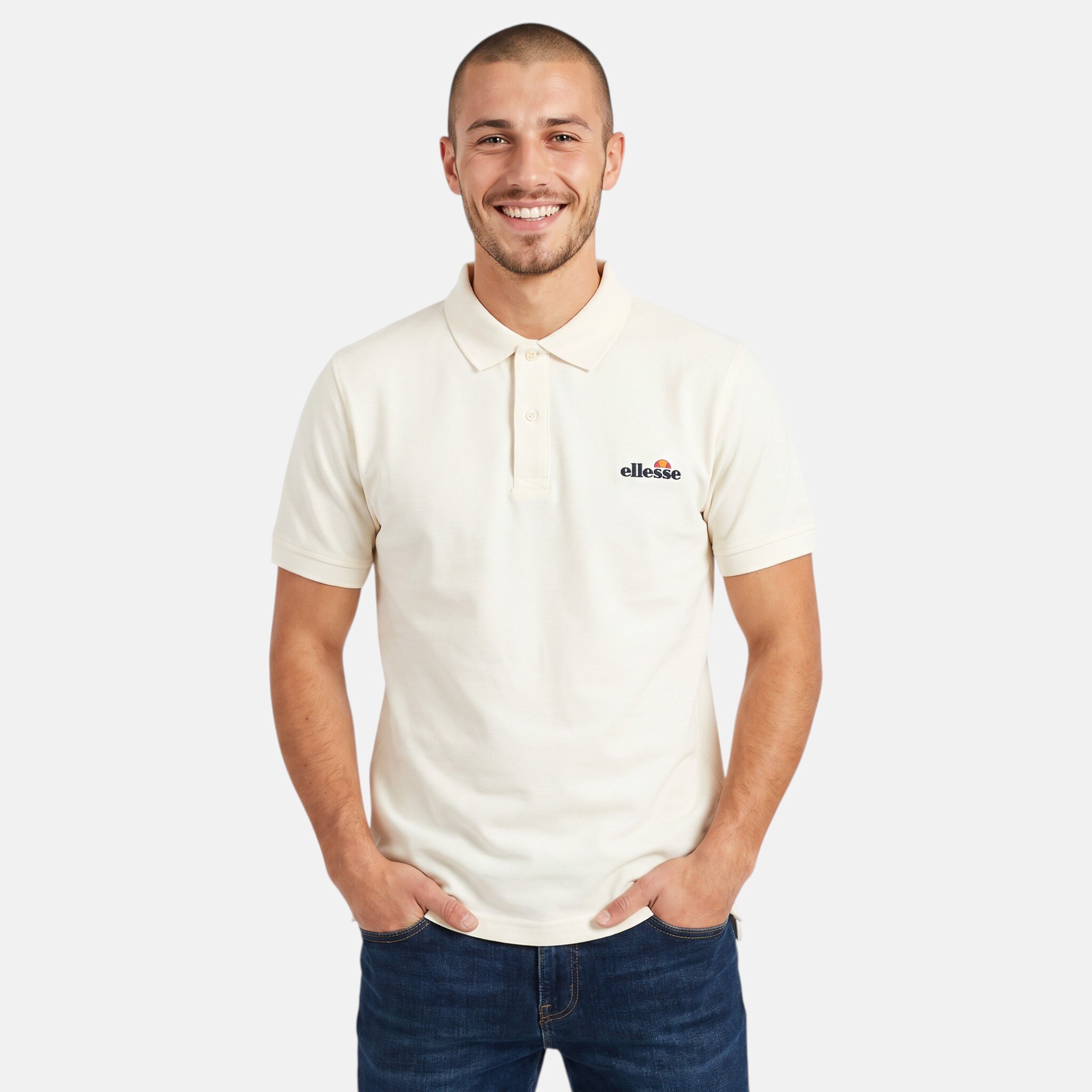 Grossista Ellesse - Polo a maniche corte Ellesse per uomo, taglie dalla S alla XXL