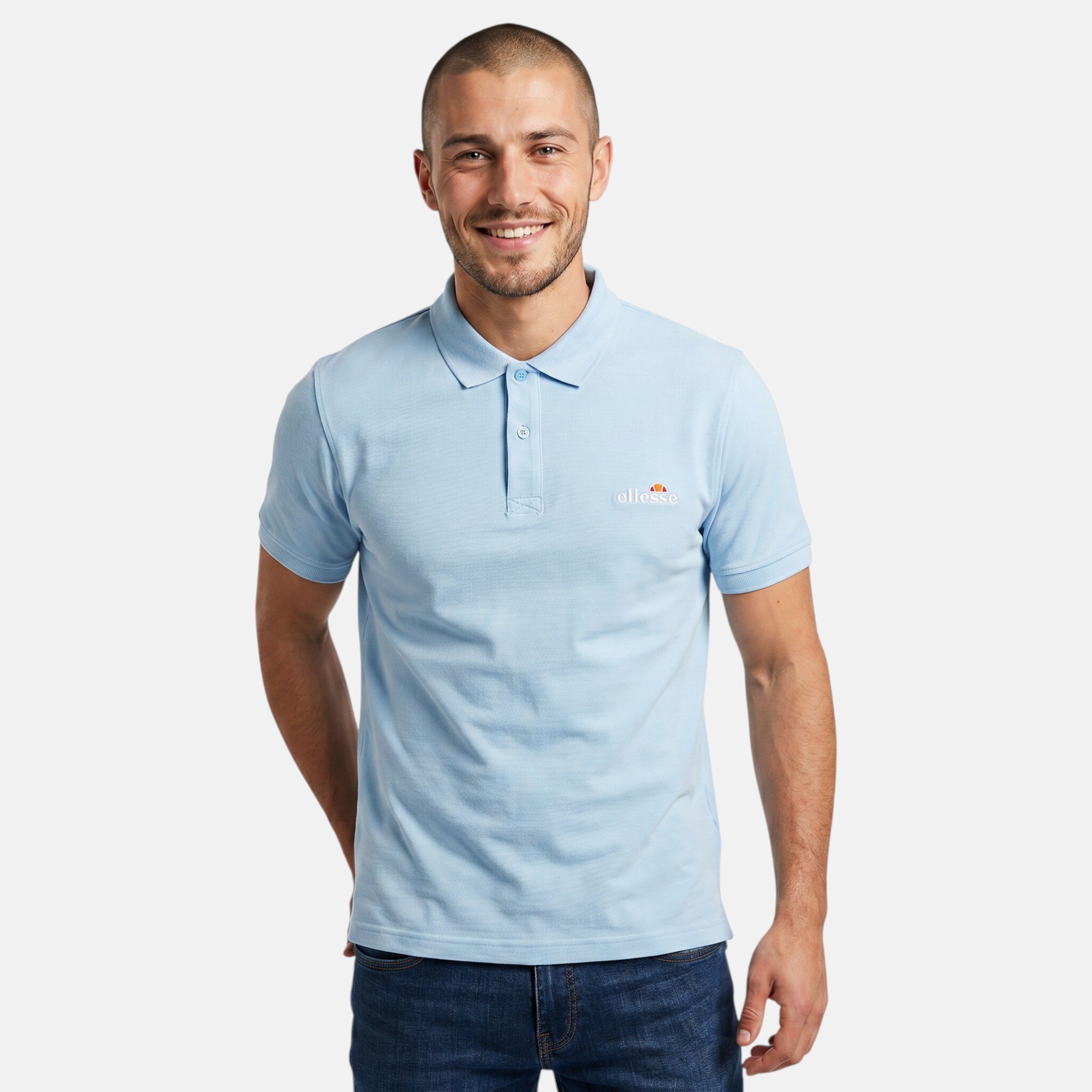 Grossista Ellesse - Polo a maniche corte Ellesse da uomo, taglie dalla S alla XXL