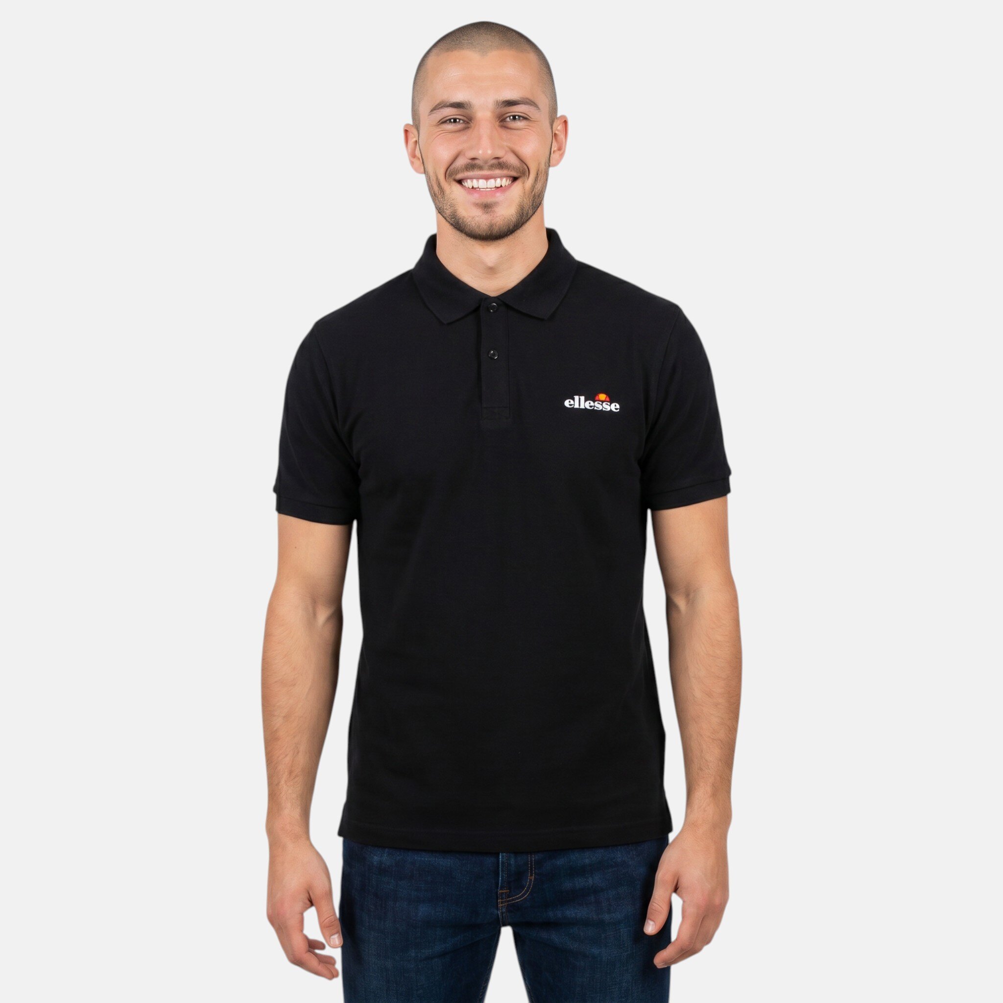 Grossista Ellesse - Polo a maniche corte Ellesse per uomo, taglie dalla S alla XXL