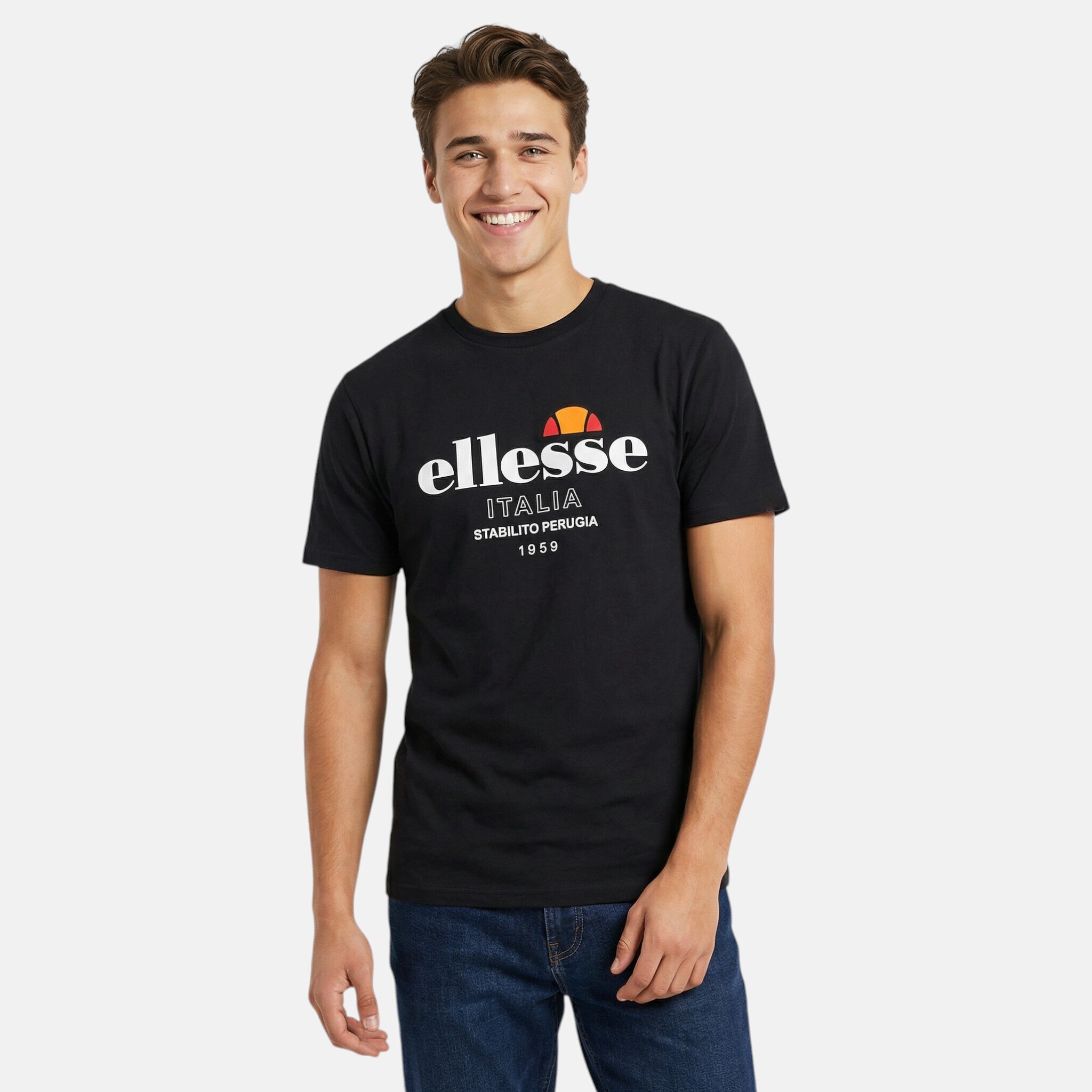 Mayorista Ellesse - Camiseta de manga corta Ellesse para hombre, tallas de la S a la XXL