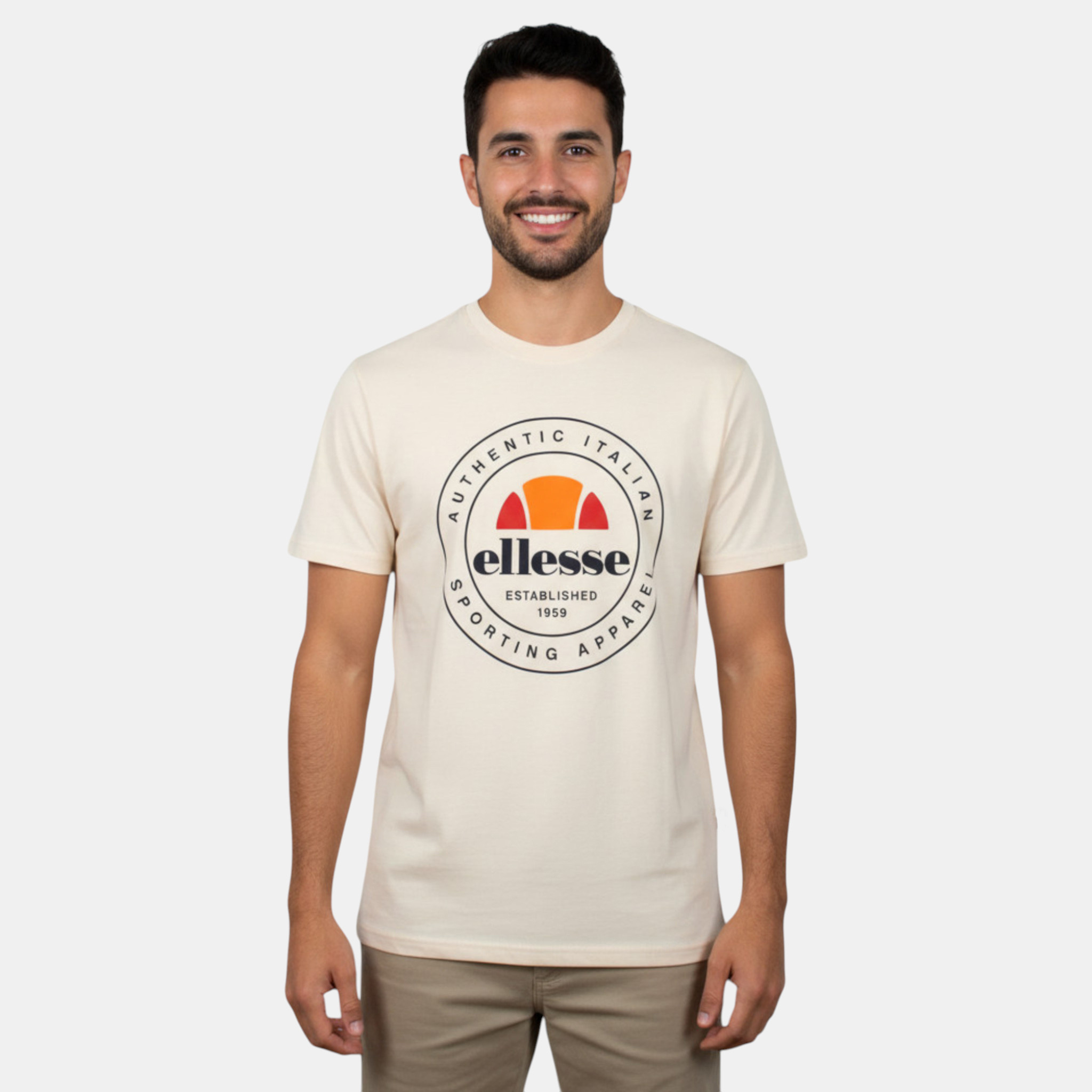 Mayorista Ellesse - Camiseta de manga corta Ellesse para hombre, tallas de la S a la XXL