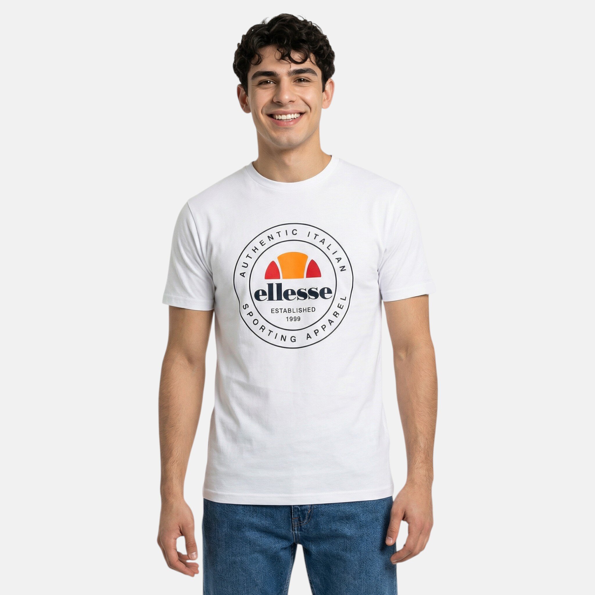 Mayorista Ellesse - Camiseta de manga corta Ellesse para hombre, tallas de la S a la XXL