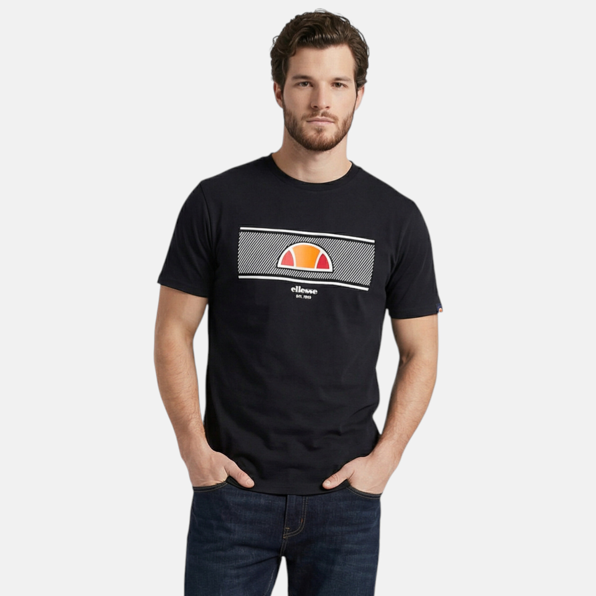 Mayorista Ellesse - Camiseta de manga corta Ellesse para hombre de la S a la XXL