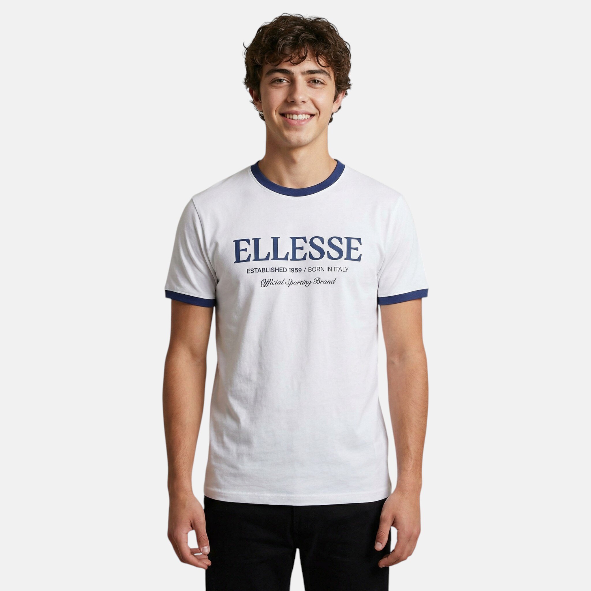 Mayorista Ellesse - Camiseta de manga corta Ellesse para hombre, tallas de la S a la XXL