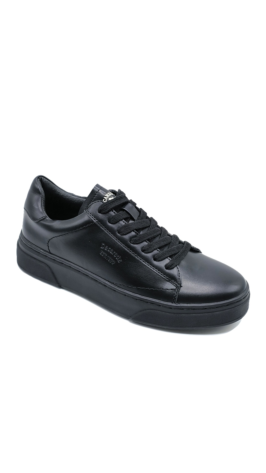 Chaussures Homme Casual ELONG Pointure 42 Noir Lacets | Neuves Avec Étiquettes