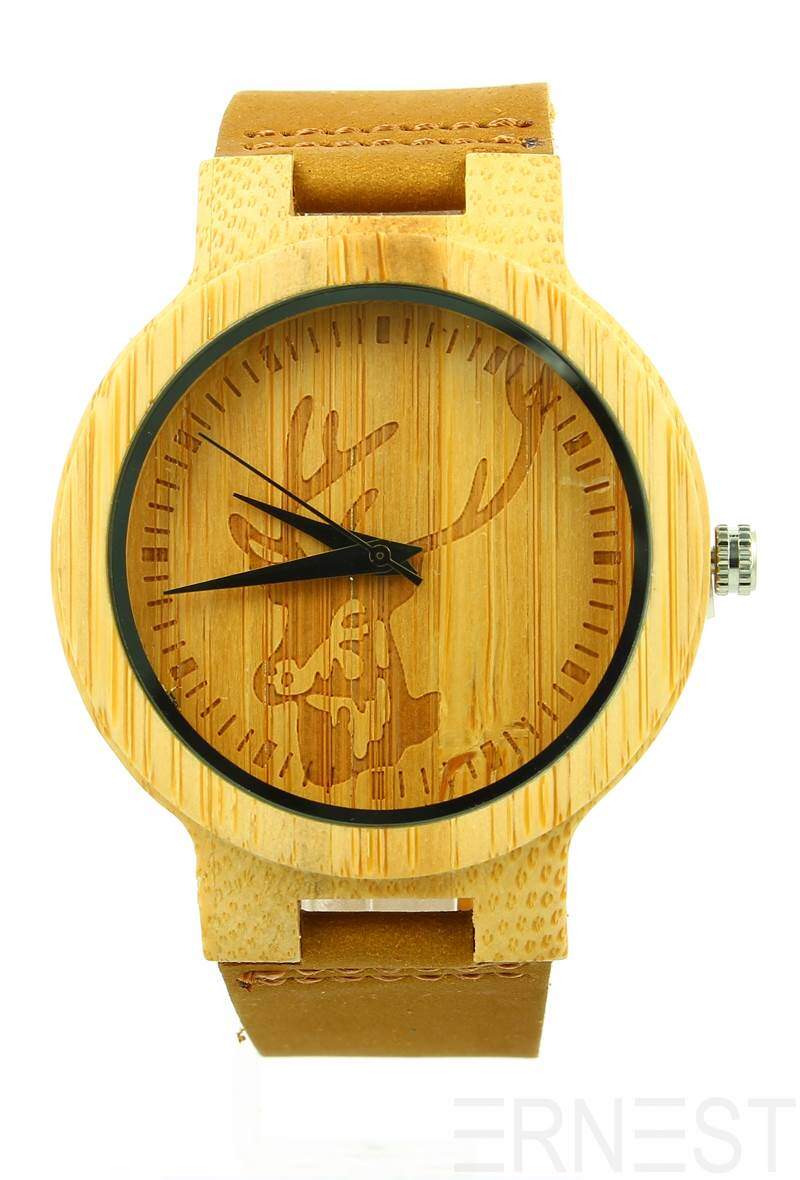 Grossiste Ernest - MONTRE HOMME EN BOIS