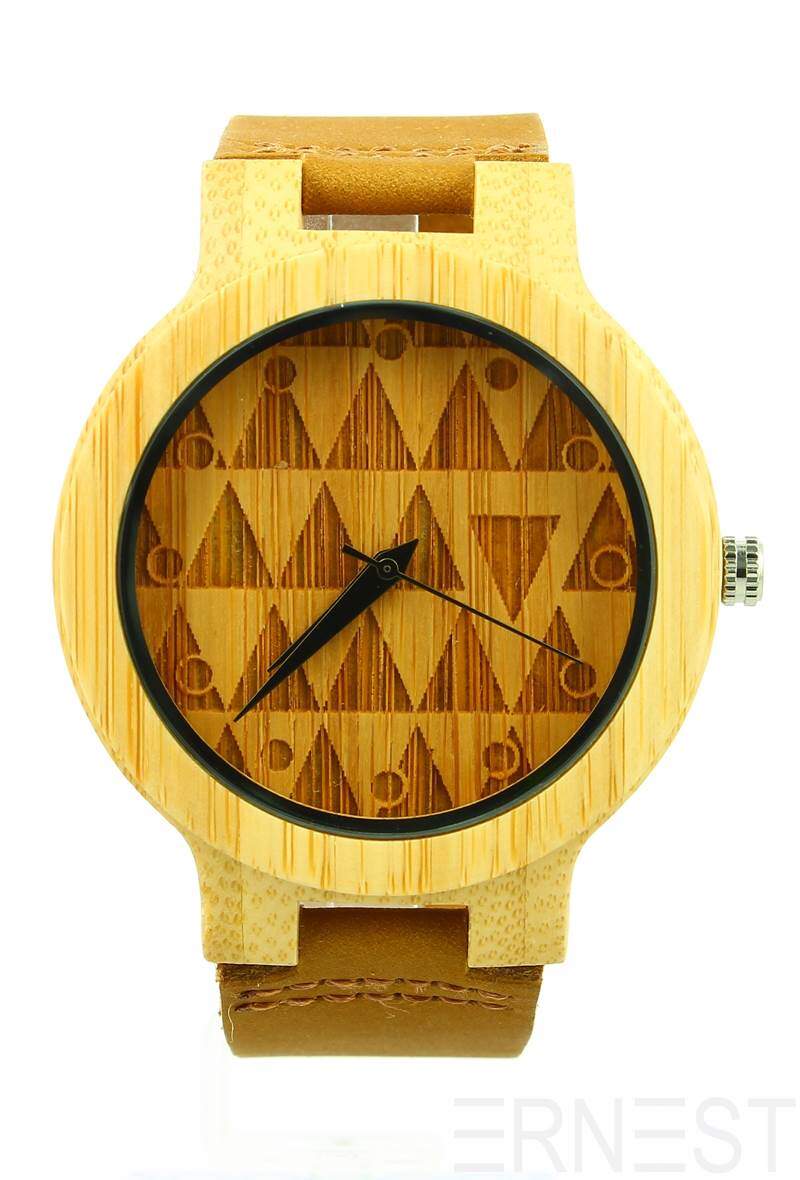 Grossiste Ernest - MONTRE HOMME EN BOIS