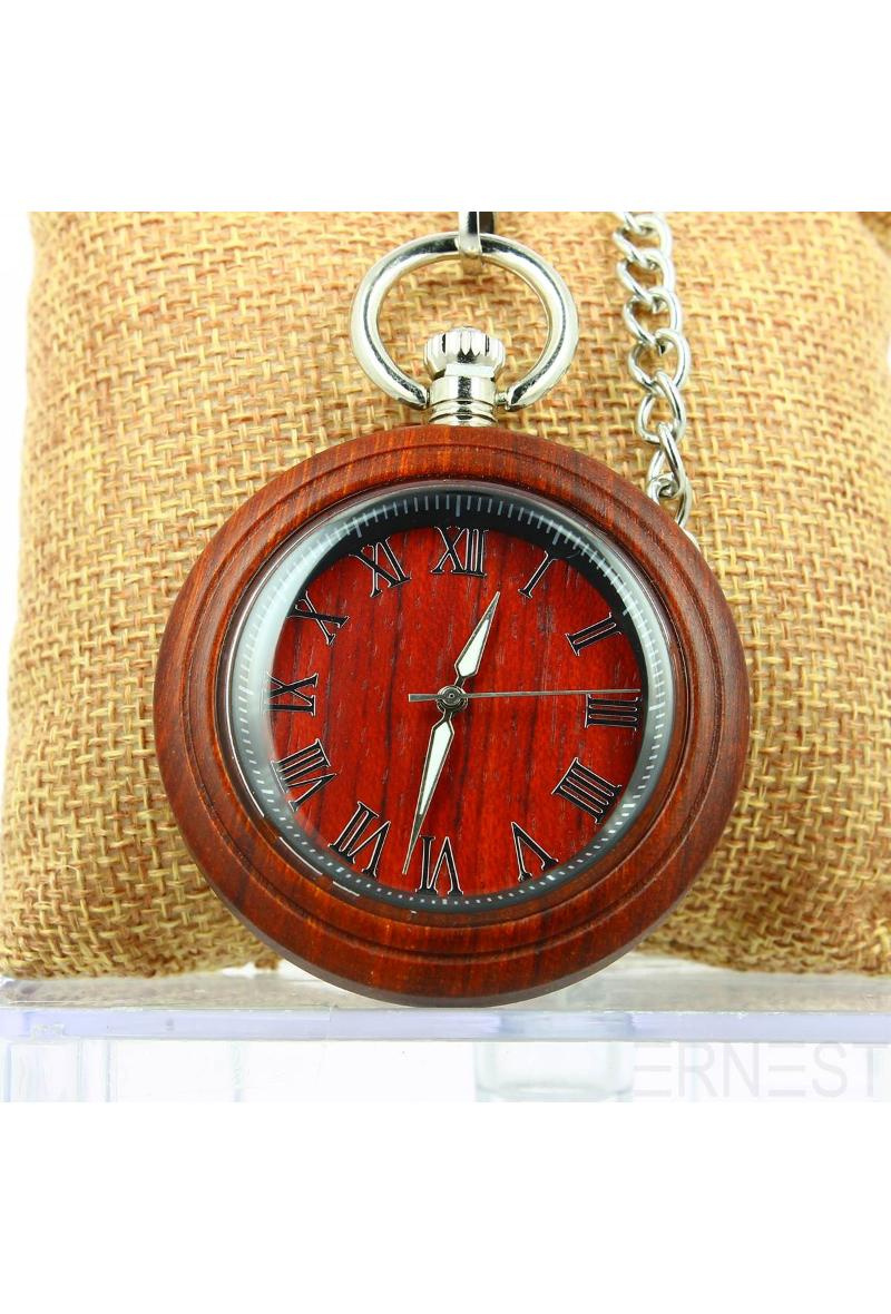 Wholesaler Ernest - ERNEST WOODEN FOB WATCH