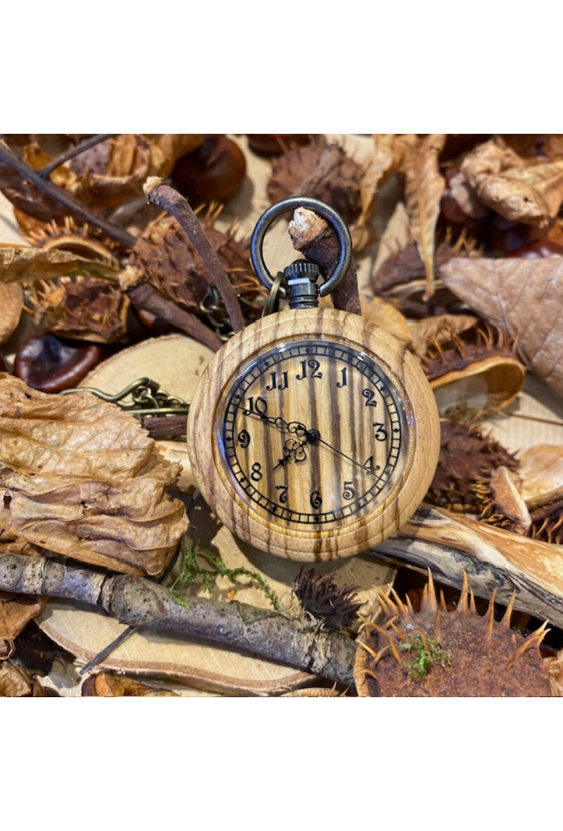 Wholesaler Ernest - ERNEST WOODEN FOCKET WATCH