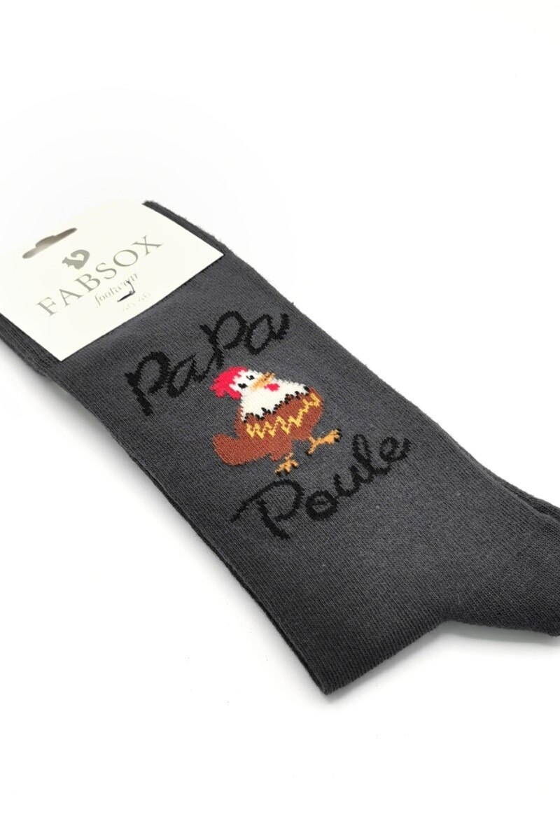Wholesaler Fabsox - PAPA POULE GREY