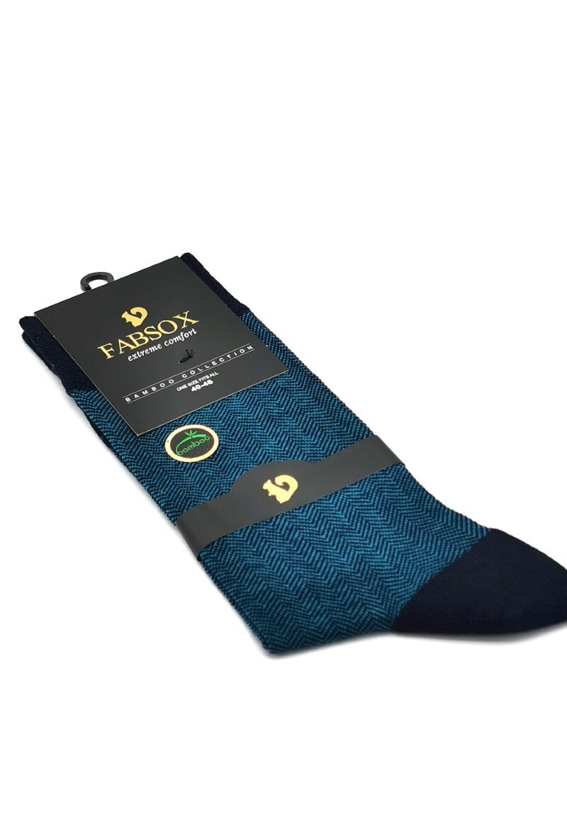 Wholesaler Fabsox - CHEVRONS AZUR