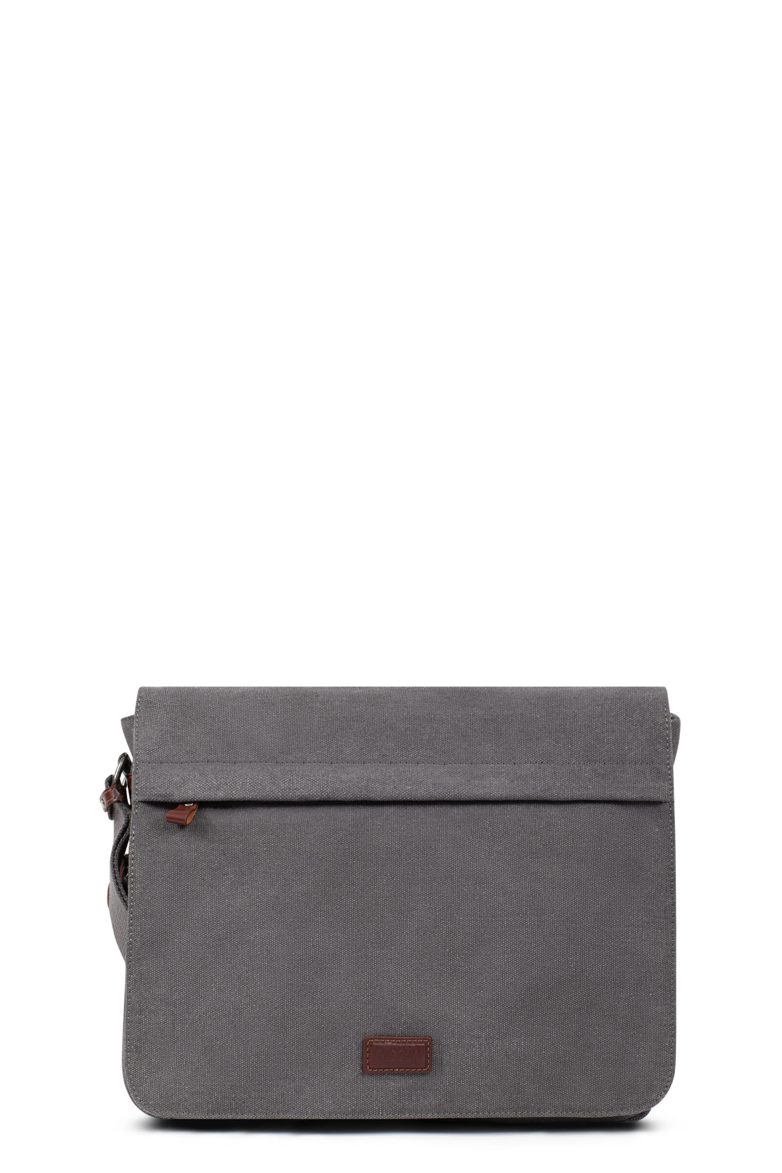 Wholesaler Fagola - Fagola - Bag reporter tablet & a4 - canvas garnished leather - Luc line