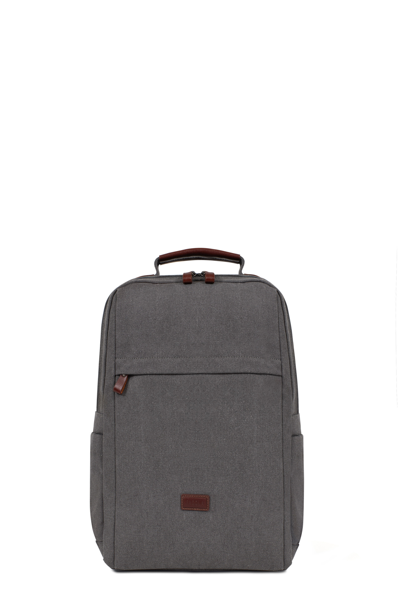 Grossiste Fagola - Sac à dos 15'' & A4 - Toile garnie cuir - Ligne Luc