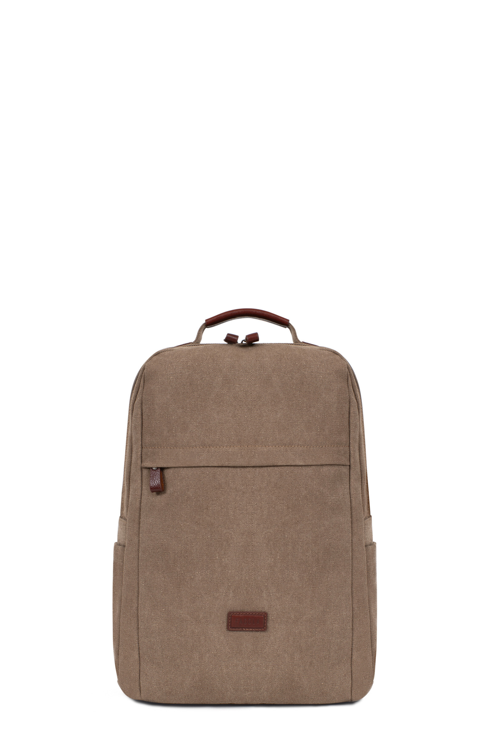 Grossiste Fagola - Sac à dos 15'' & A4 - Toile garnie cuir - Ligne Luc