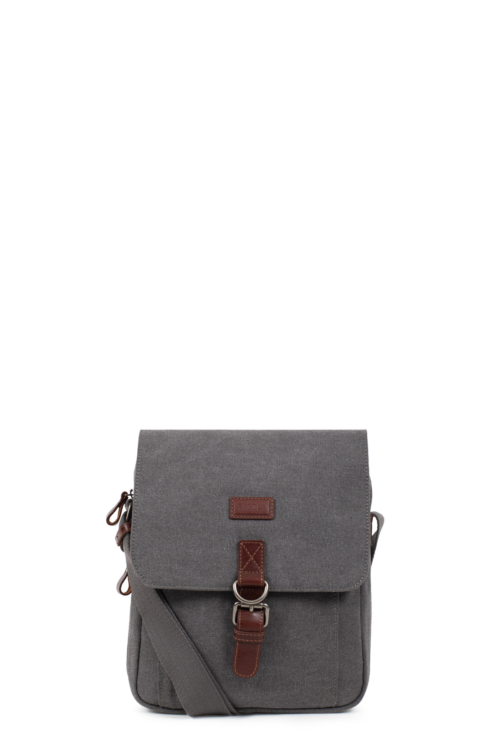 Wholesaler Fagola - Fagola - Tablet Sacoche - Canvas Garnished Leather - Ligne Léo
