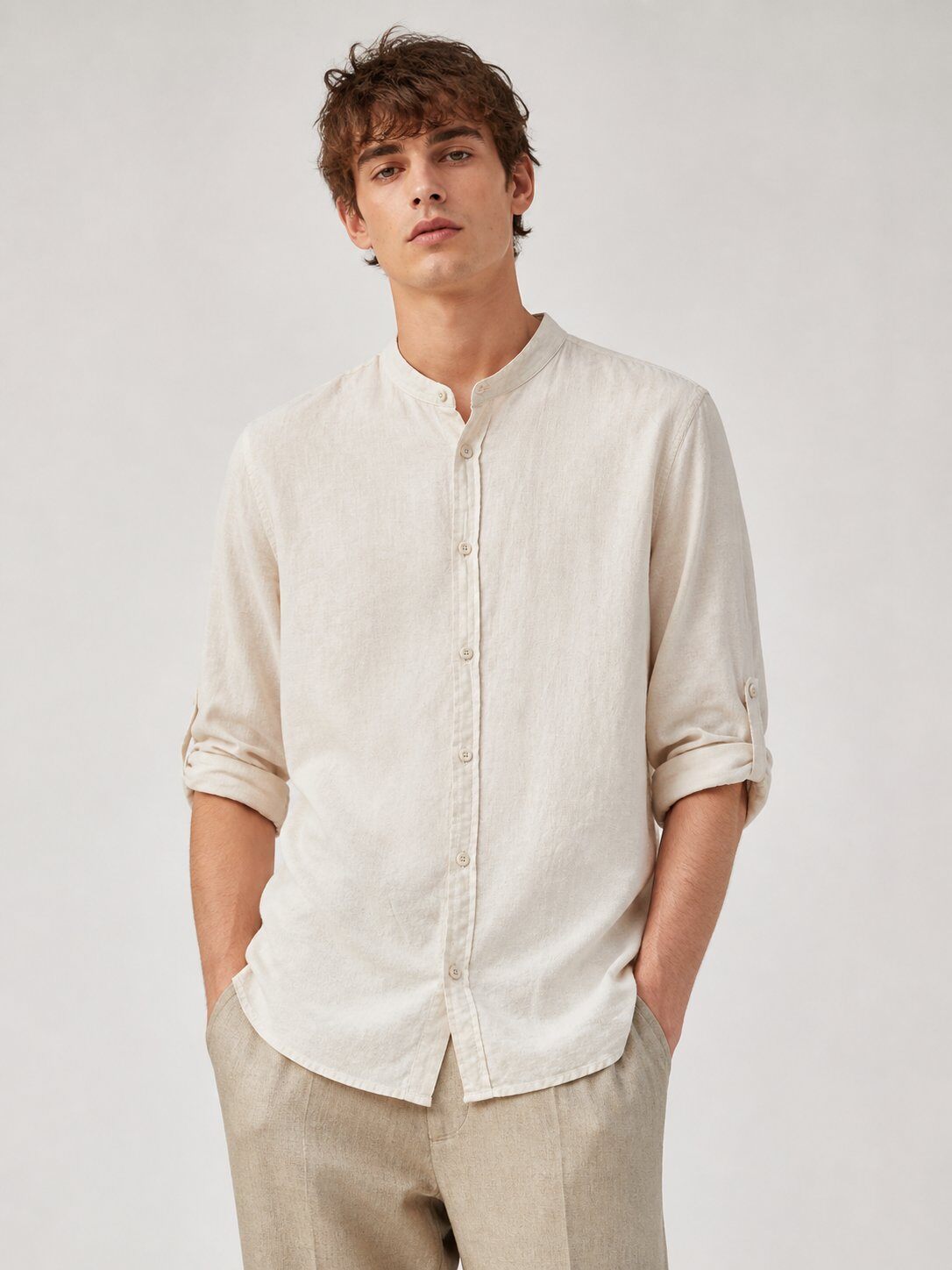 Wholesaler FIVE EVER - Linen shirt