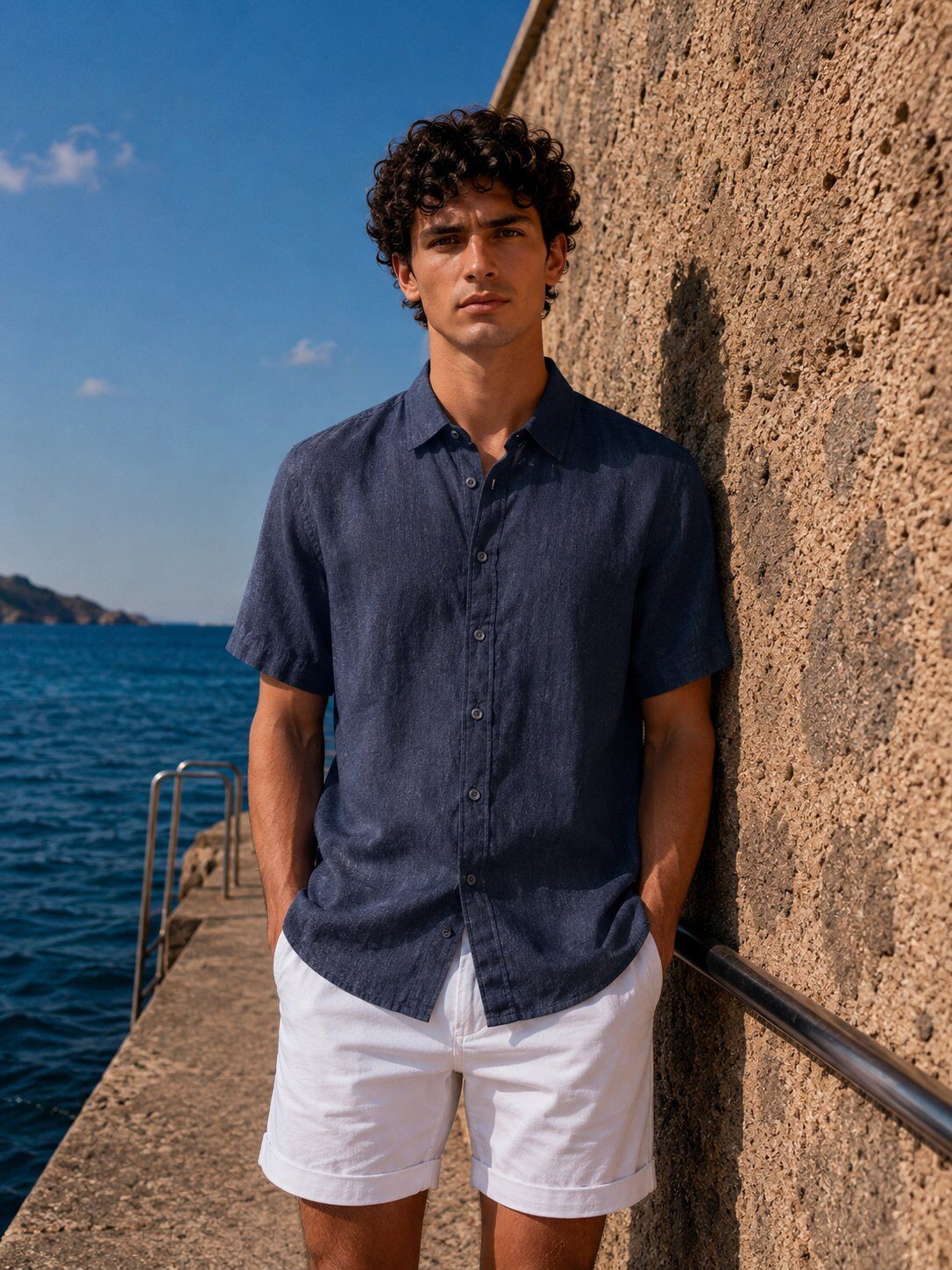Grossista FIVE EVER - Blusa 100% LINO