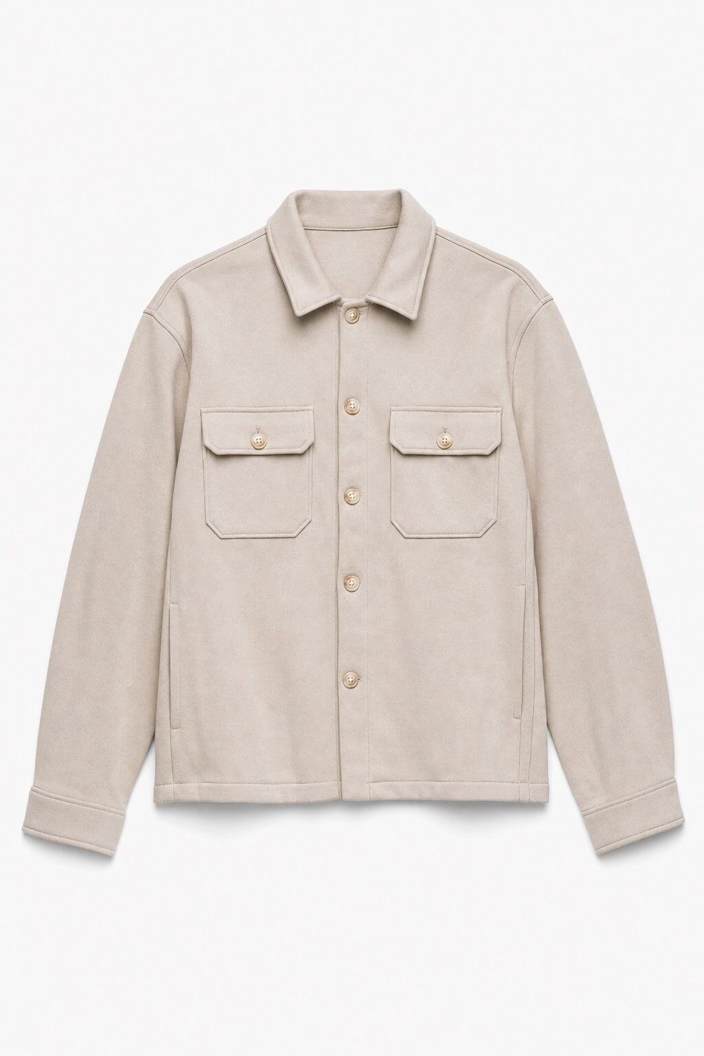Großhändler FIVE EVER - Herren-Overshirt mit Fleece-Innenfutter