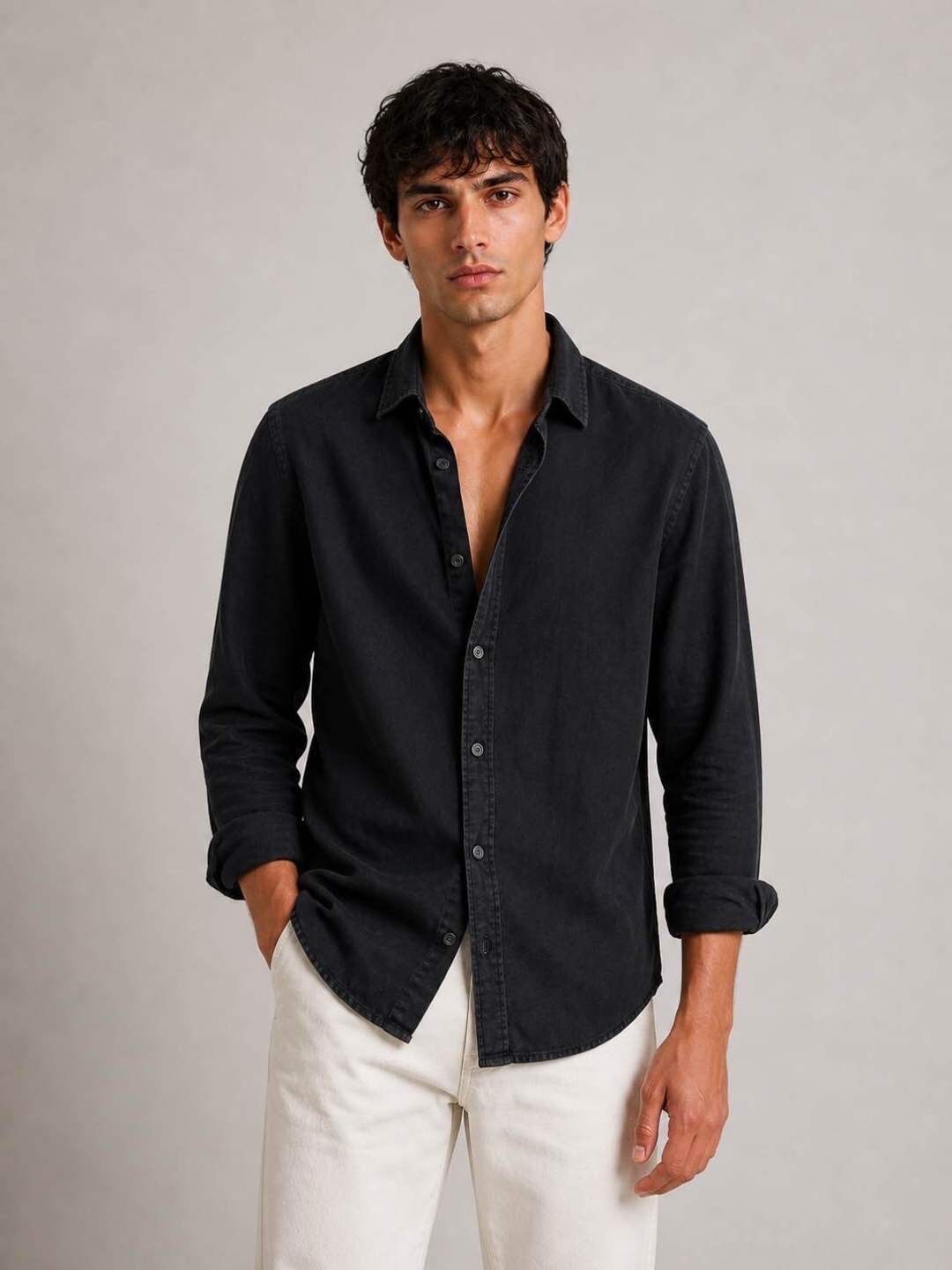 Wholesaler FIVE EVER - Linen shirt