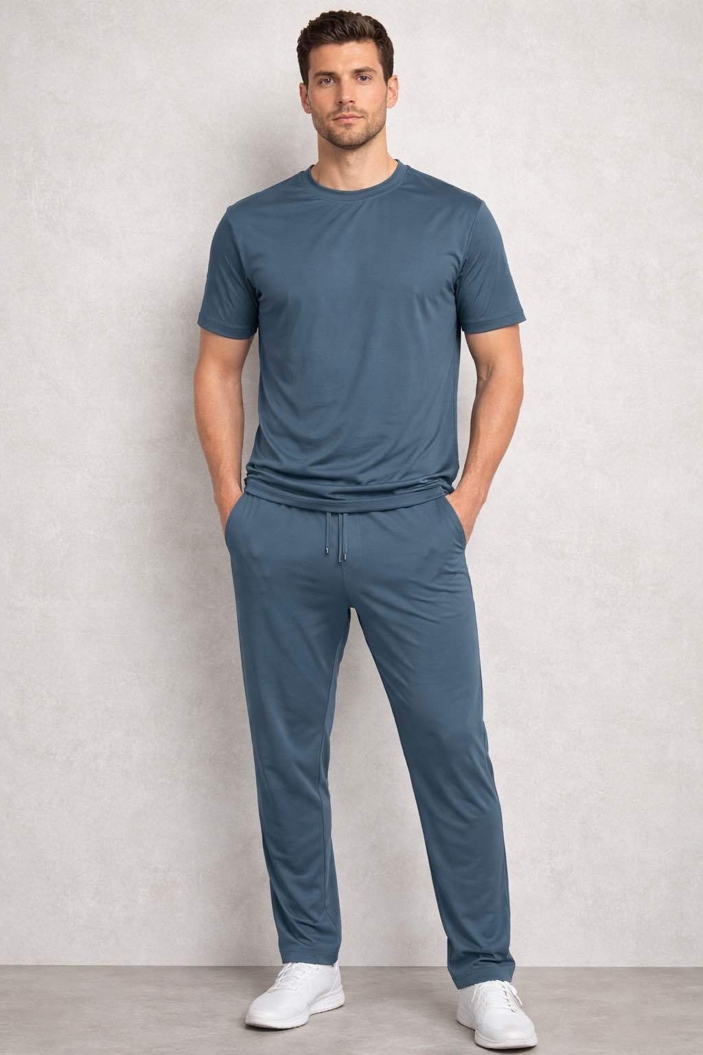 Großhändler FIVE EVER - Premium Schwarzes Set, technisches Stretchmaterial