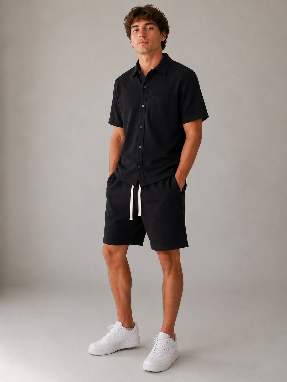 Großhändler FIVE EVER - Hemd und Shorts Set Großhändler FIVE EVER - Hemd und Shorts Set