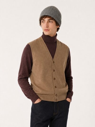 Wholesaler FIVE EVER - Sleeveless vest Wholesaler FIVE EVER - Sleeveless vest