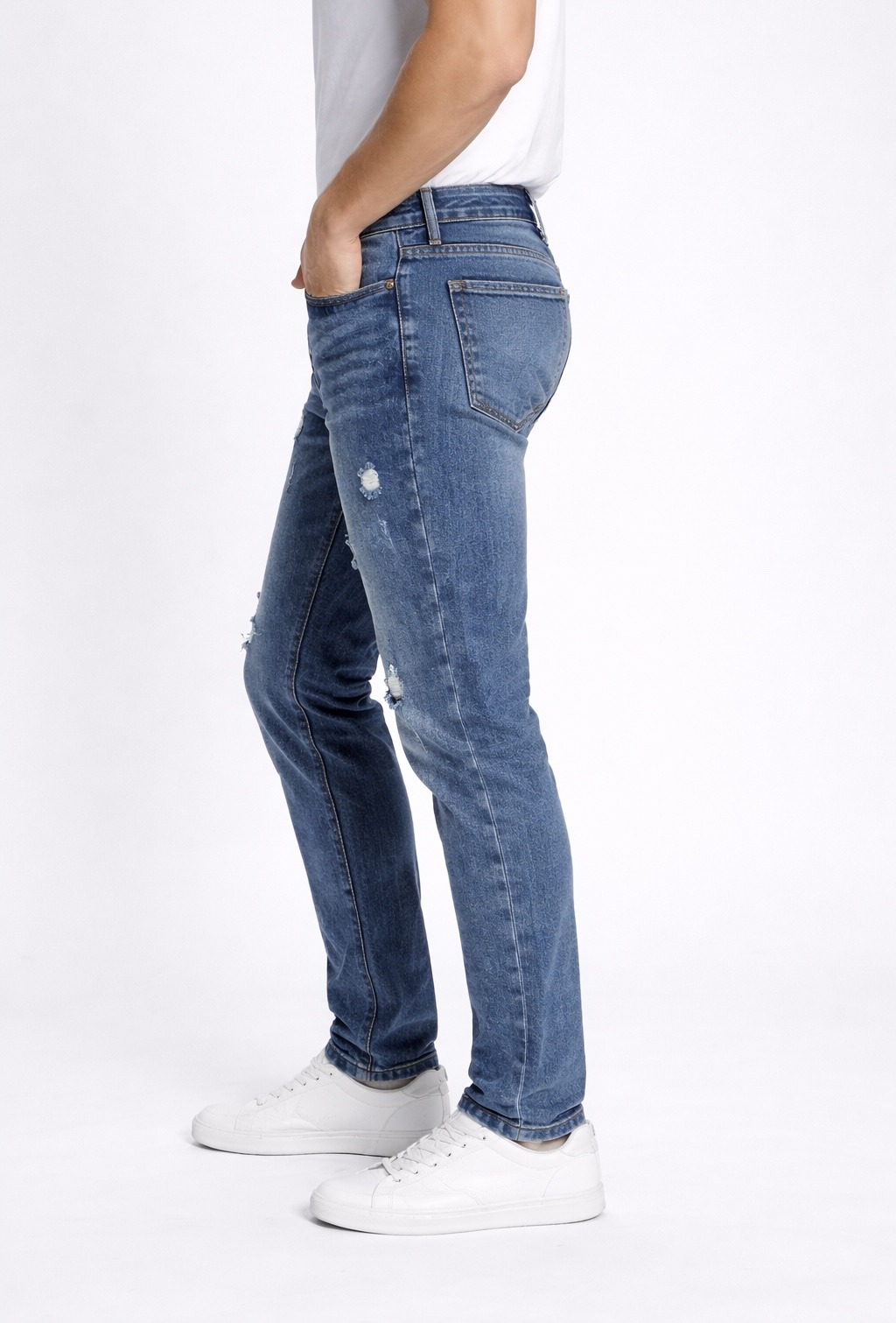 Großhändler FIVE EVER - REGULAR JEANS aus dickem PREMIUM-QUALITÄTS-Baumwolle