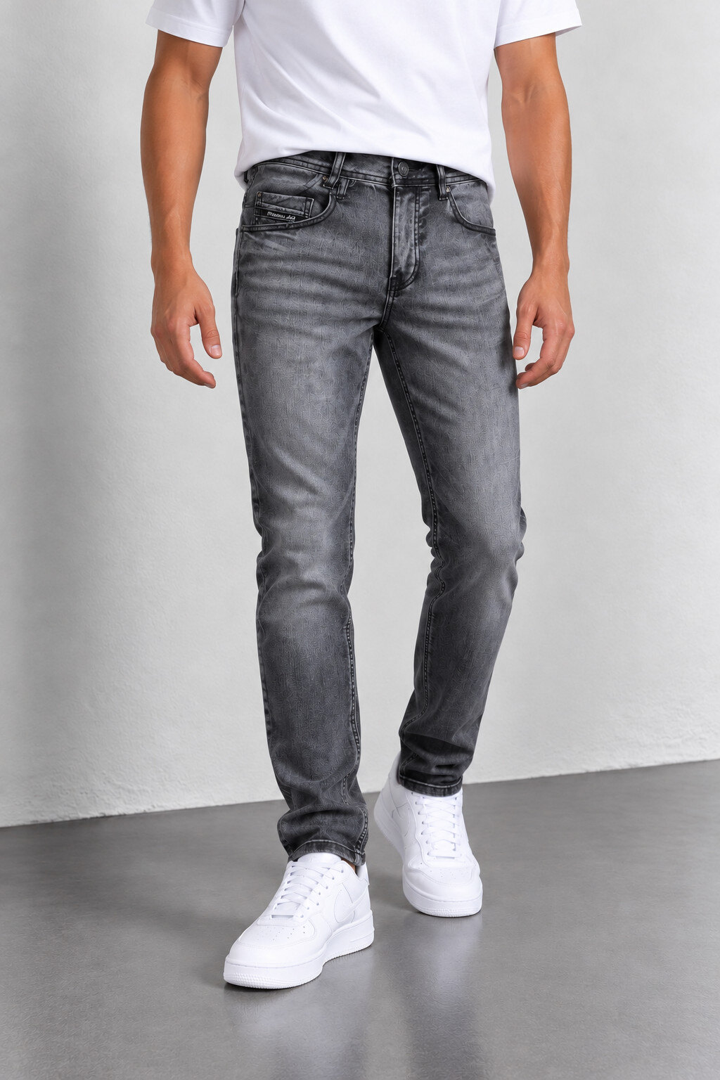 Grossista FIVE EVER - Jeans in cotone a taglio regolare