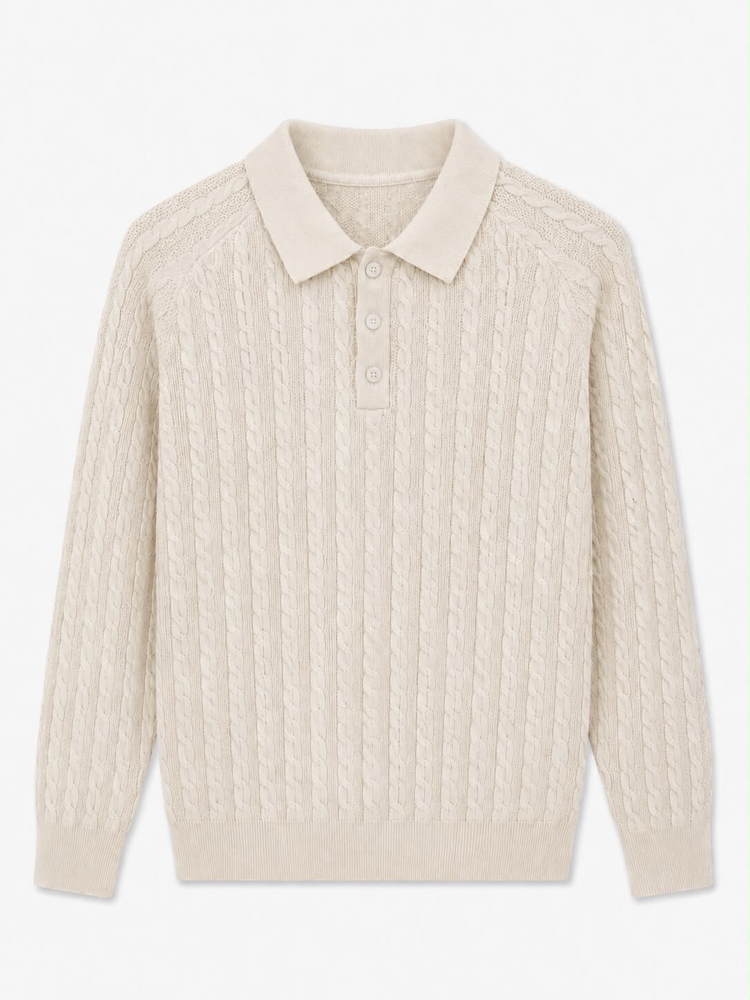 Grossiste FIVE EVER - Polo torsadé manches longues