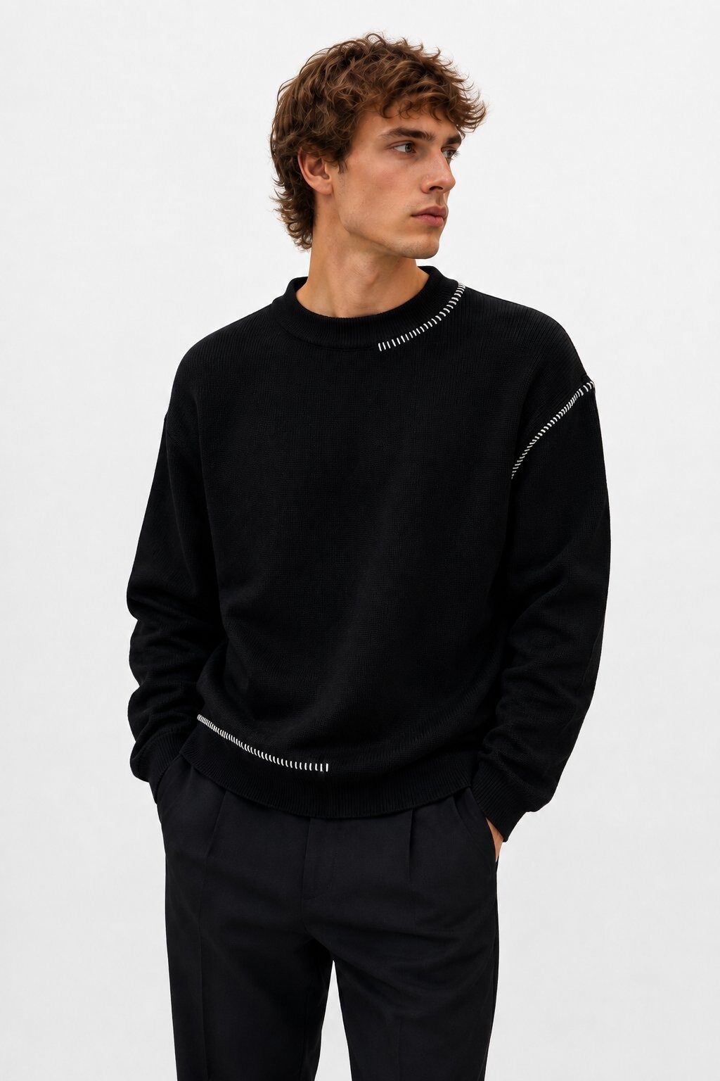 Mayorista FIVE EVER - JERSEY DE CUELLO REDONDO