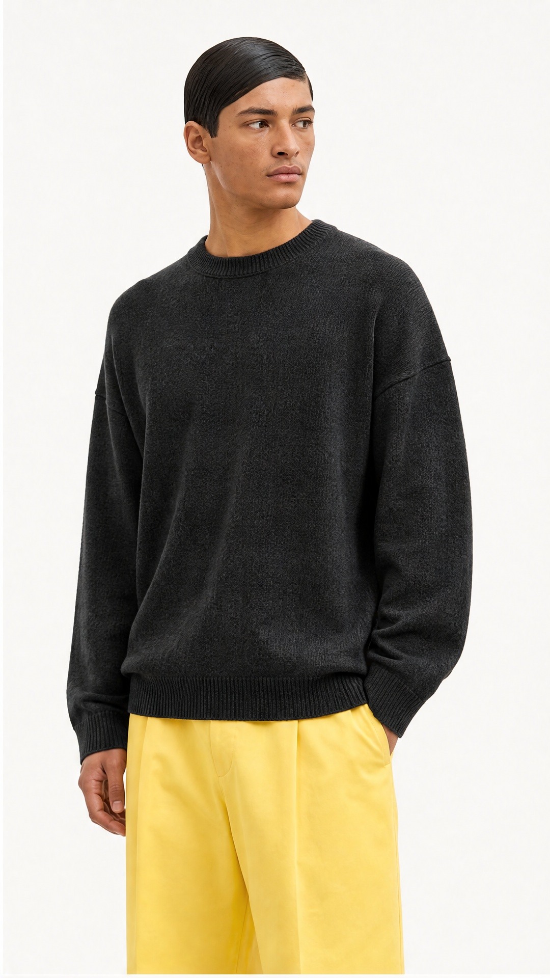Grossiste FIVE EVER - PULL en Laine col rond