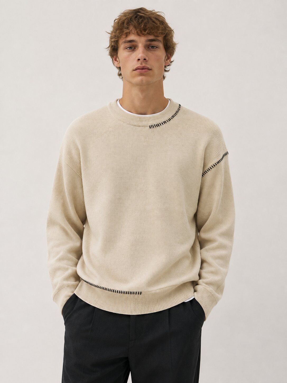Mayorista FIVE EVER - JERSEY DE CUELLO REDONDO