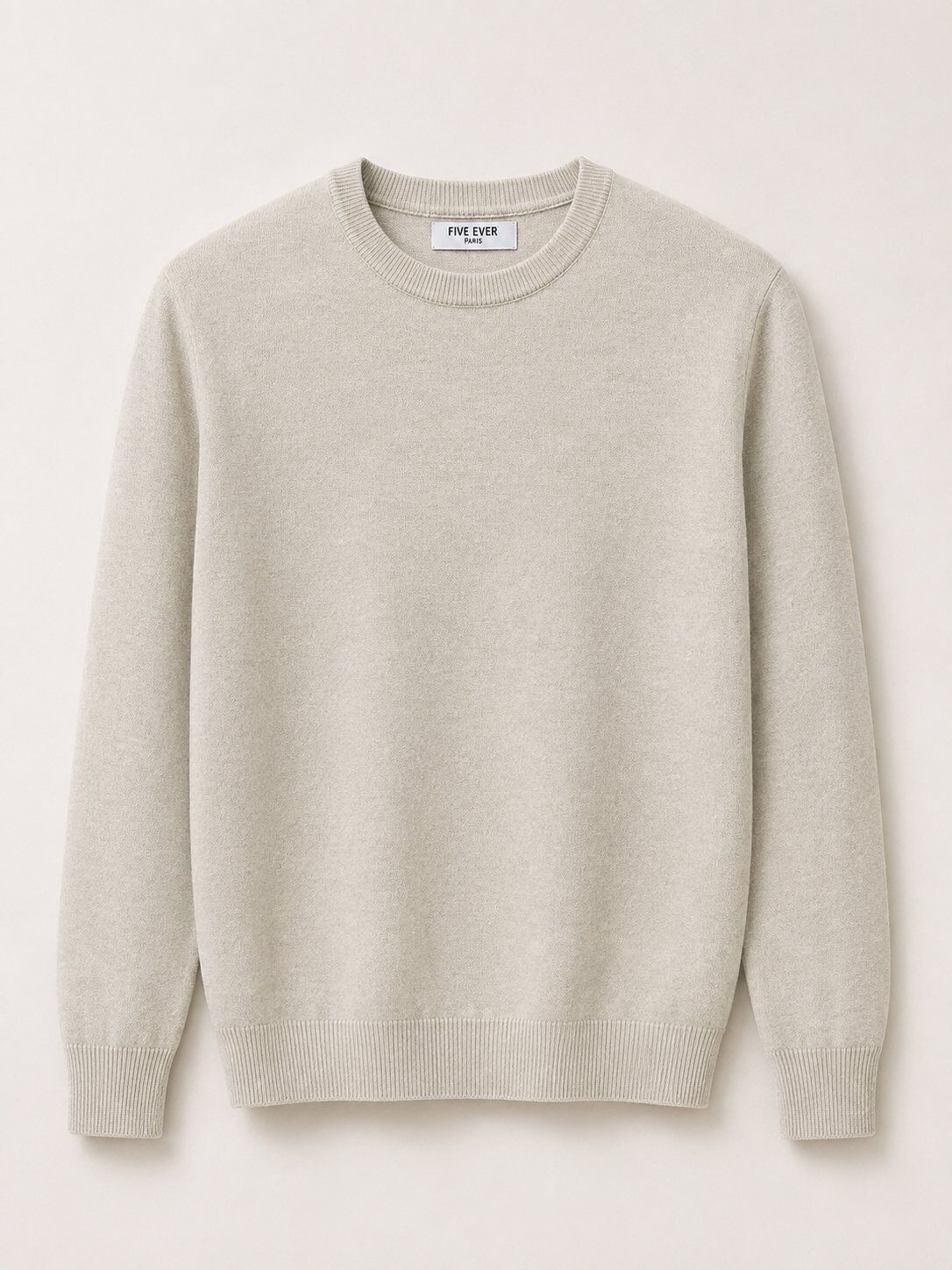 Grossiste FIVE EVER - PULL COL ROND - TOUCHE CACHEMIRE