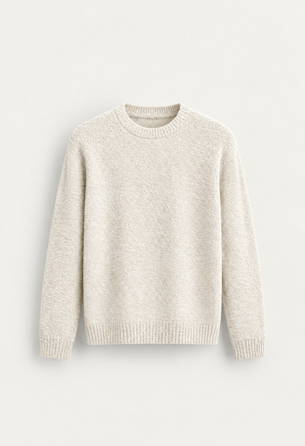 Grossiste FIVE EVER - Pull col rond avec texture
