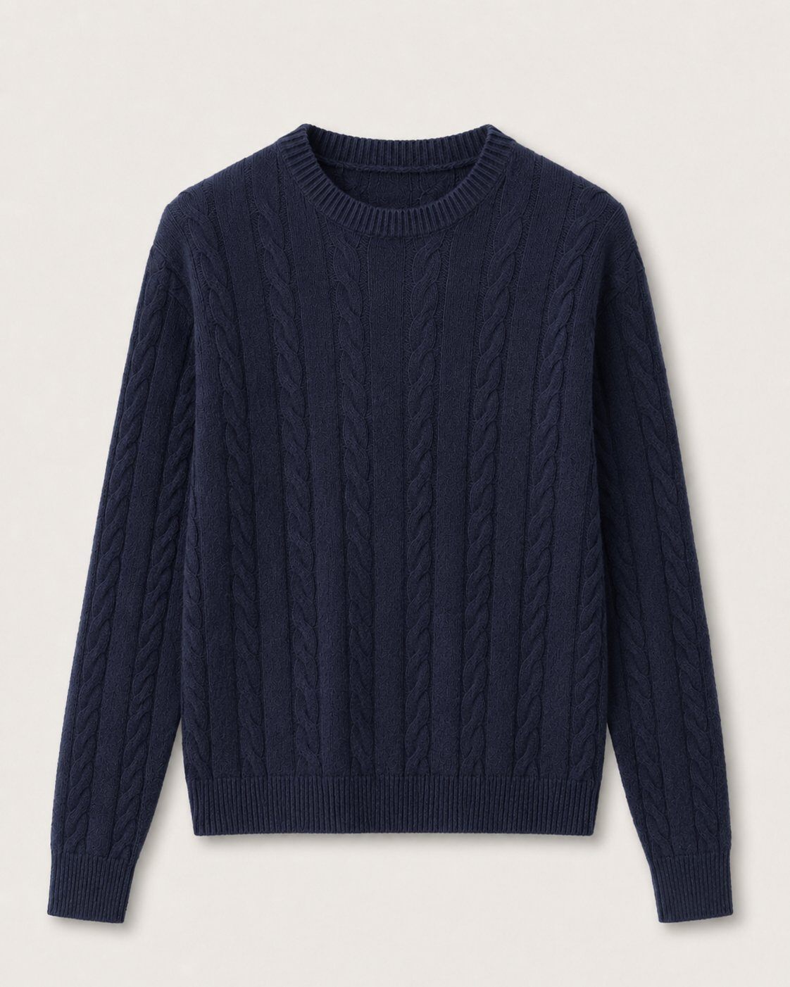 Grossiste FIVE EVER - Pull torsadé col rond – Toucher cachemire