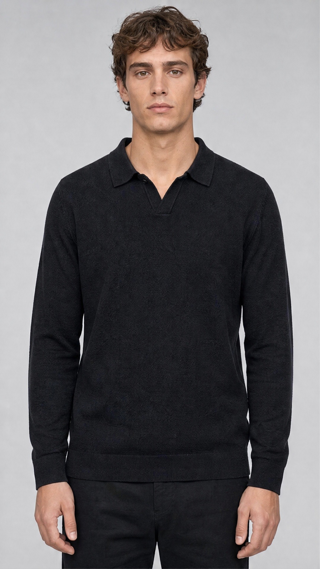 Grossista FIVE EVER - Maglione polo lavorato