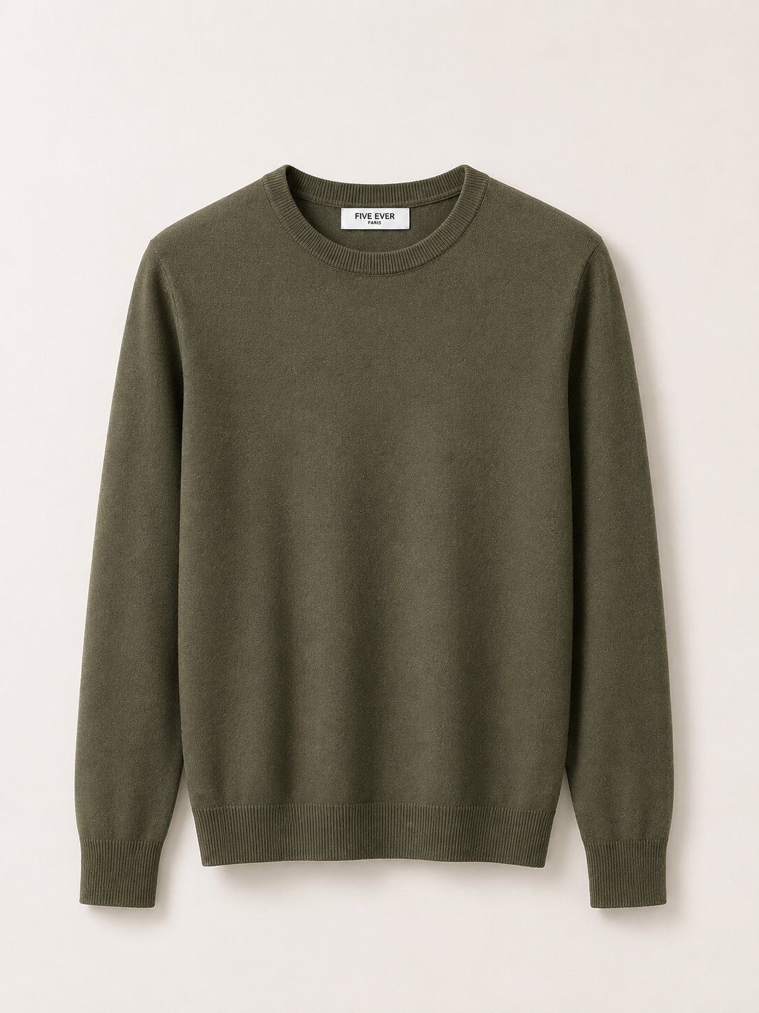 Wholesaler FIVE EVER - Crew neck sweater - cashmere feel