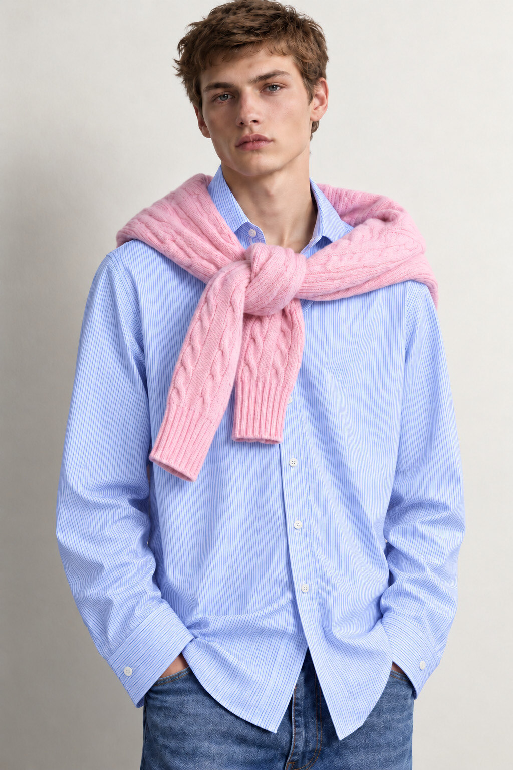 Grossiste FIVE EVER - Chemise rayure