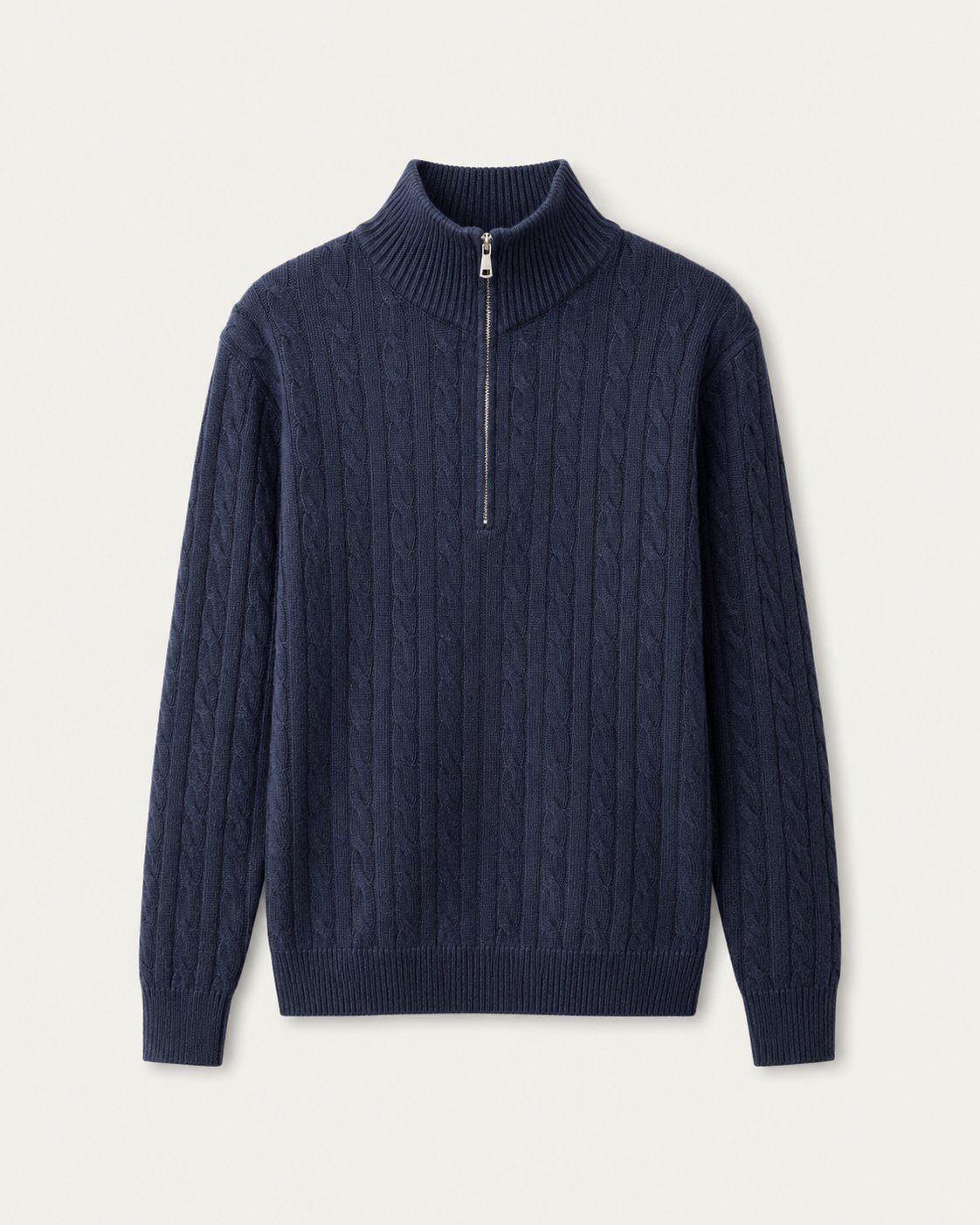 Grossiste FIVE EVER - Pull torsadé col camionneur – Toucher cachemire