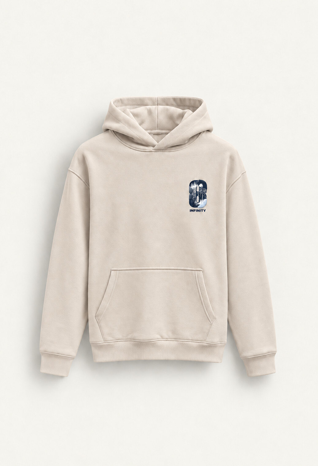 Grossiste FIVE EVER - Sweat capuche intérieur molletonné