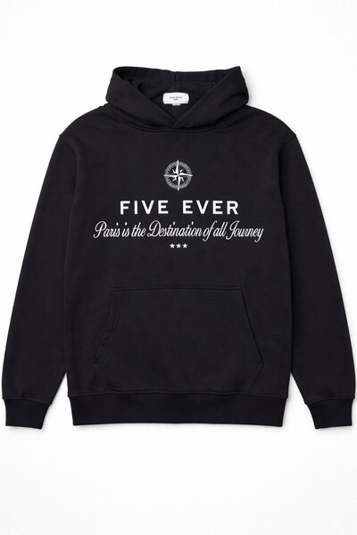 Großhändler FIVE EVER - Premium Kapuzenpullover aus 100% Baumwolle Großhändler FIVE EVER - Premium Kapuzenpullover aus 100% Baumwolle