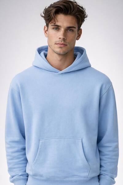 Großhändler FIVE EVER - Basic-Kapuzenpullover Großhändler FIVE EVER - Basic-Kapuzenpullover