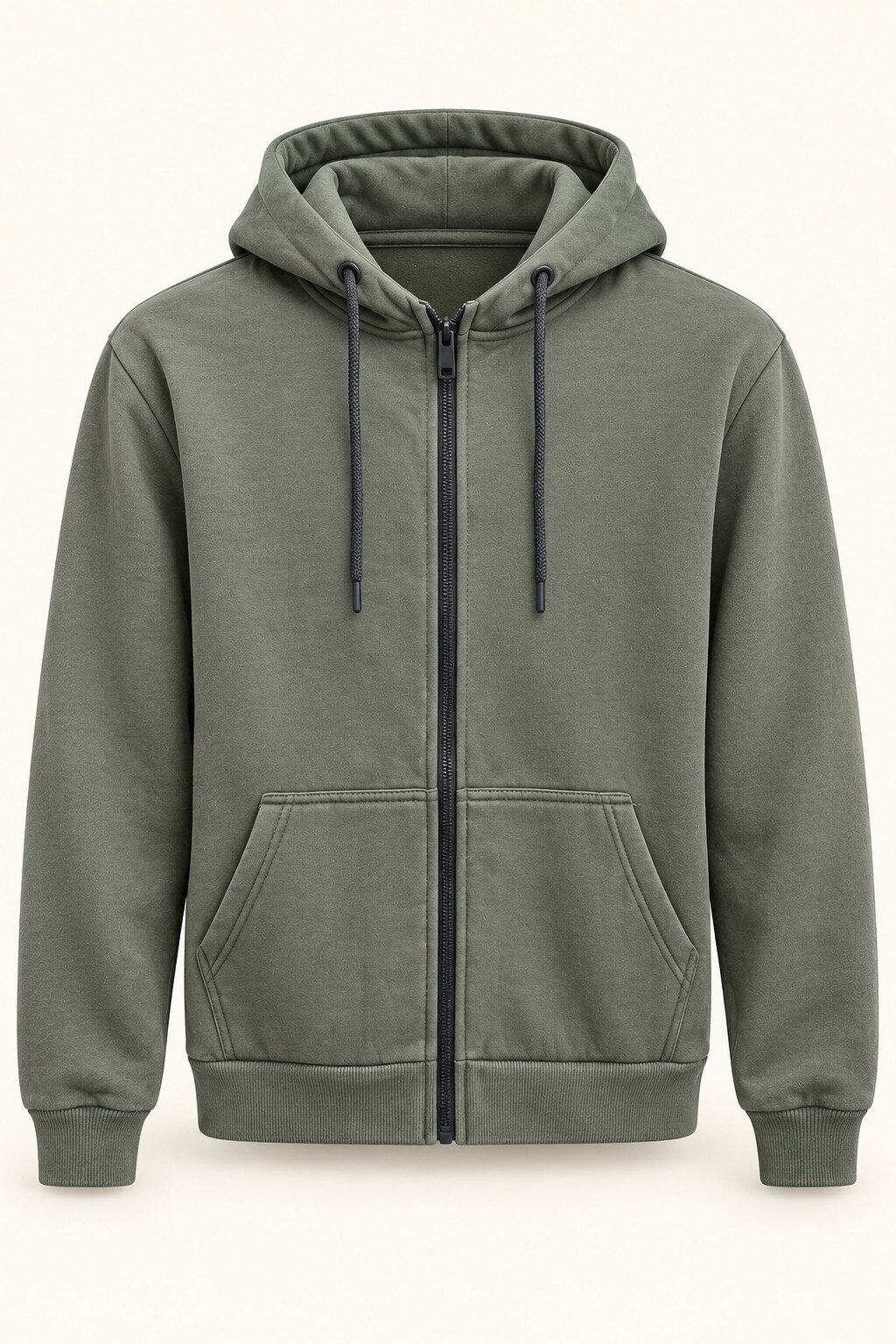 Grossiste FIVE EVER - Gilet sweat avec capuche et zip