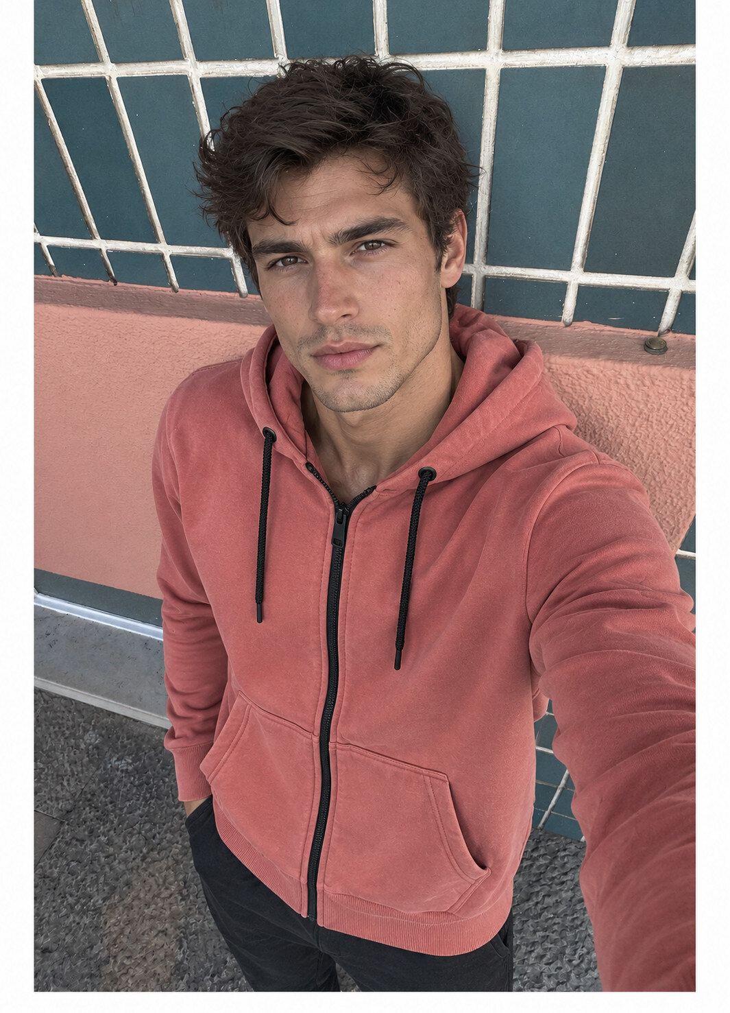 Grossiste FIVE EVER - Gilet Sweat capuche zip
