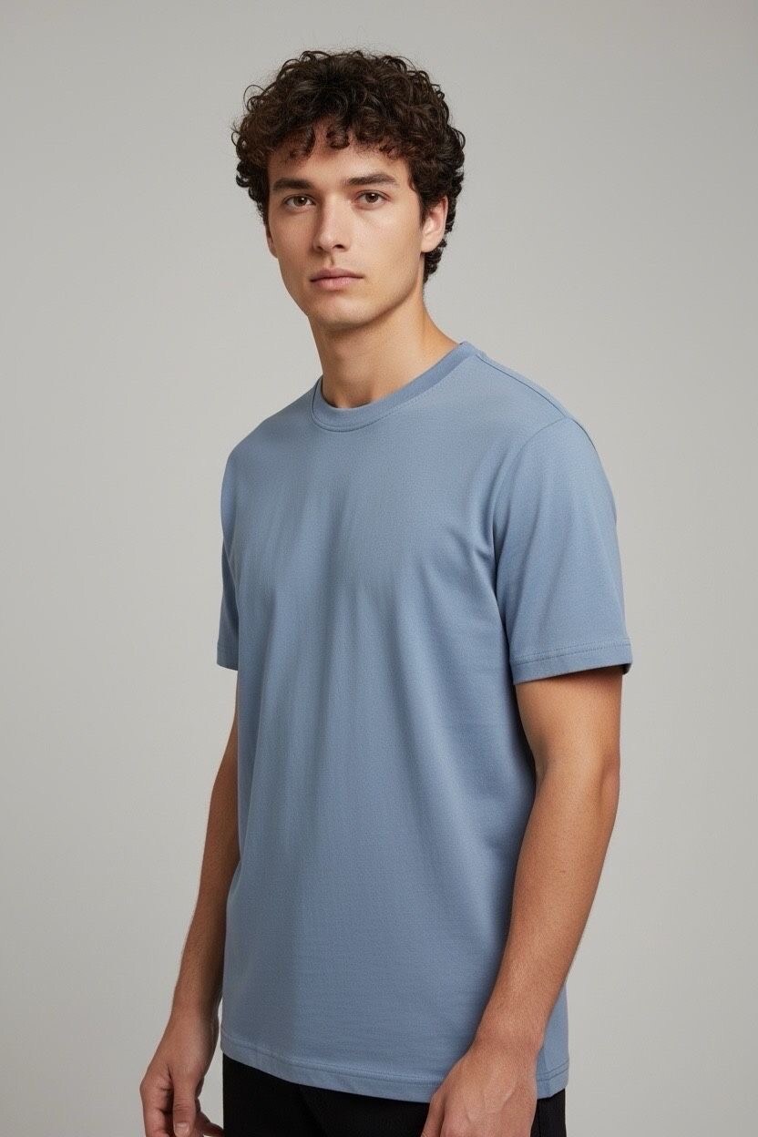 Großhändler FIVE EVER - Oversize T-Shirt 100% dicker BAUMWOLLE